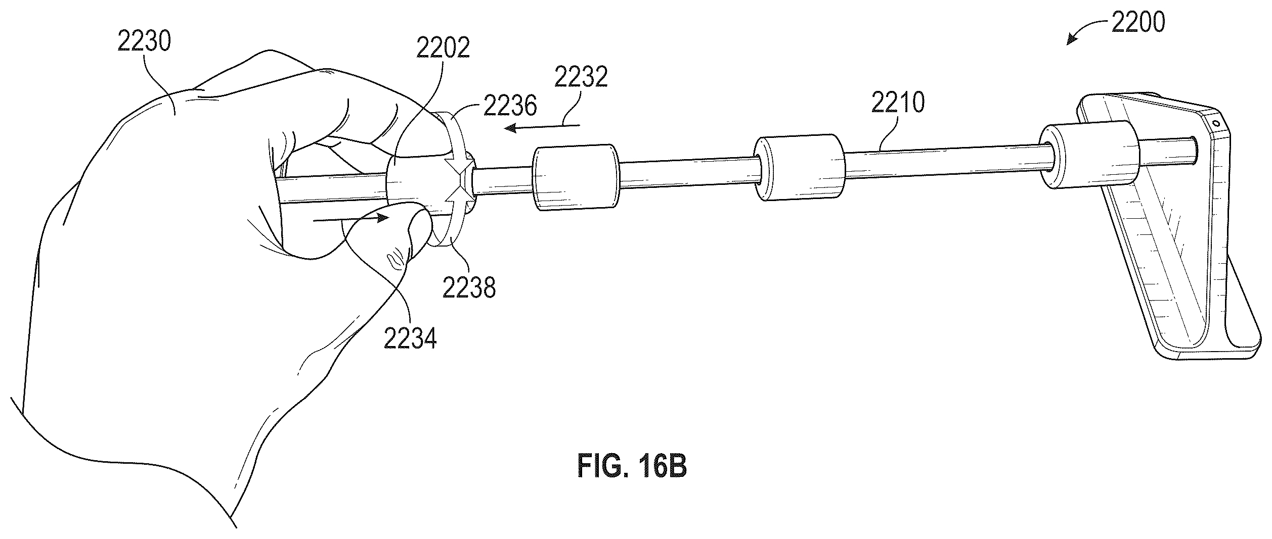 Patent US12569308 Figure 17 – User interface for rotational device movement