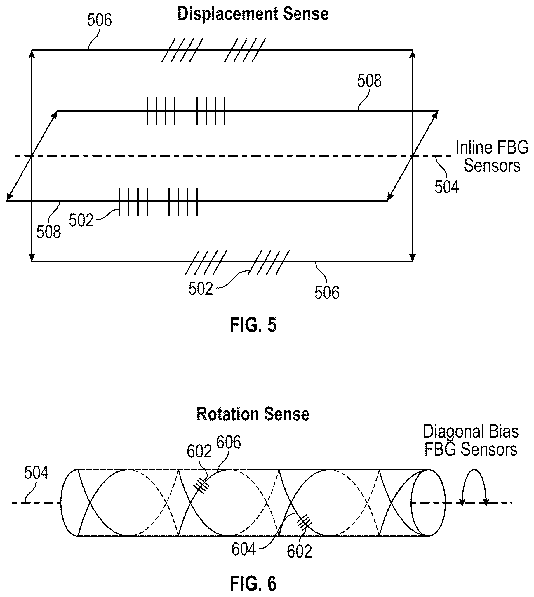 Patent US12569310 Figure 5 – Surgical robotic user input apparatus having optical fiber-based intrinsic sensors