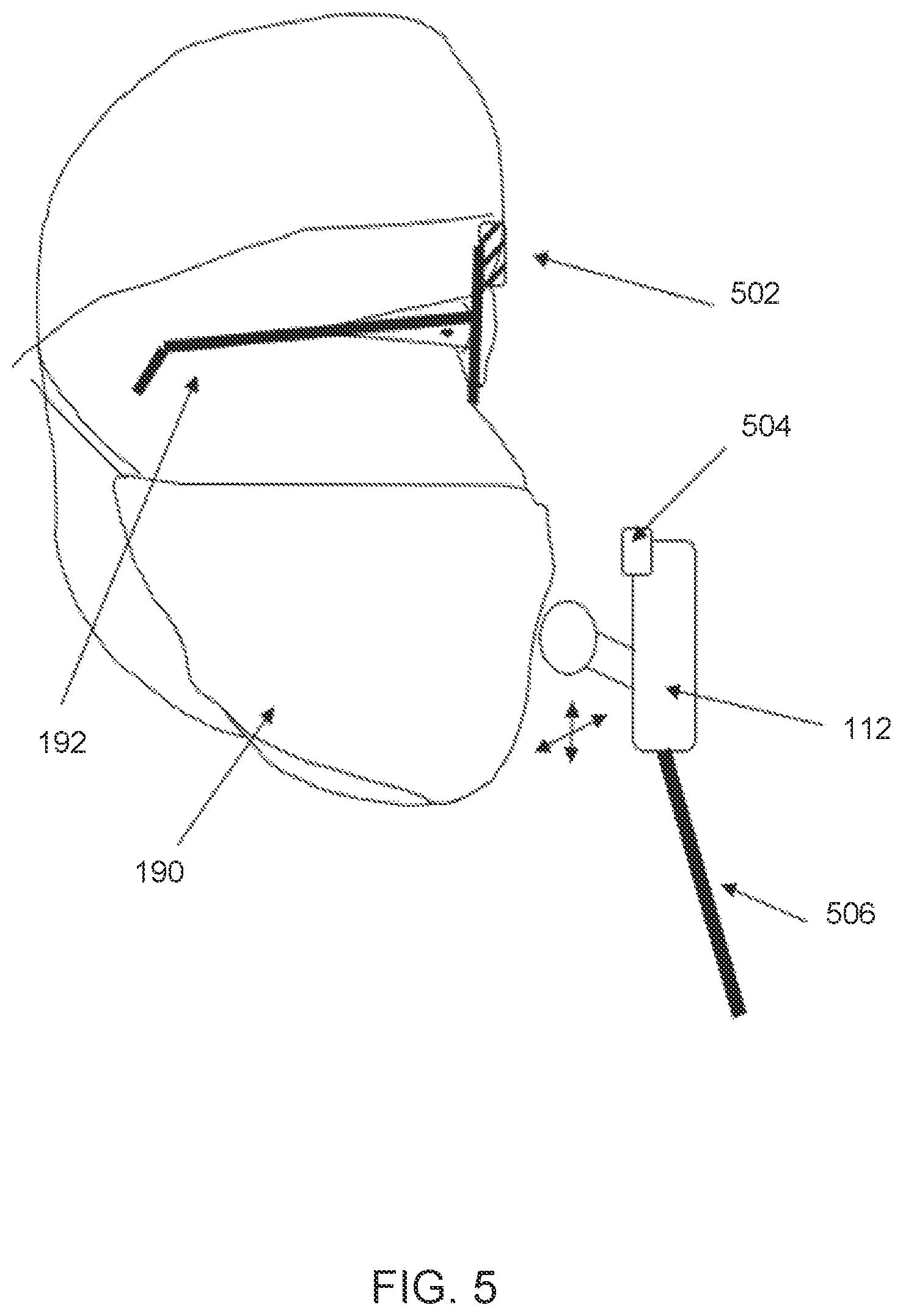 Patent US12569313 Figure 6 – Hands-free controller for surgical microscope