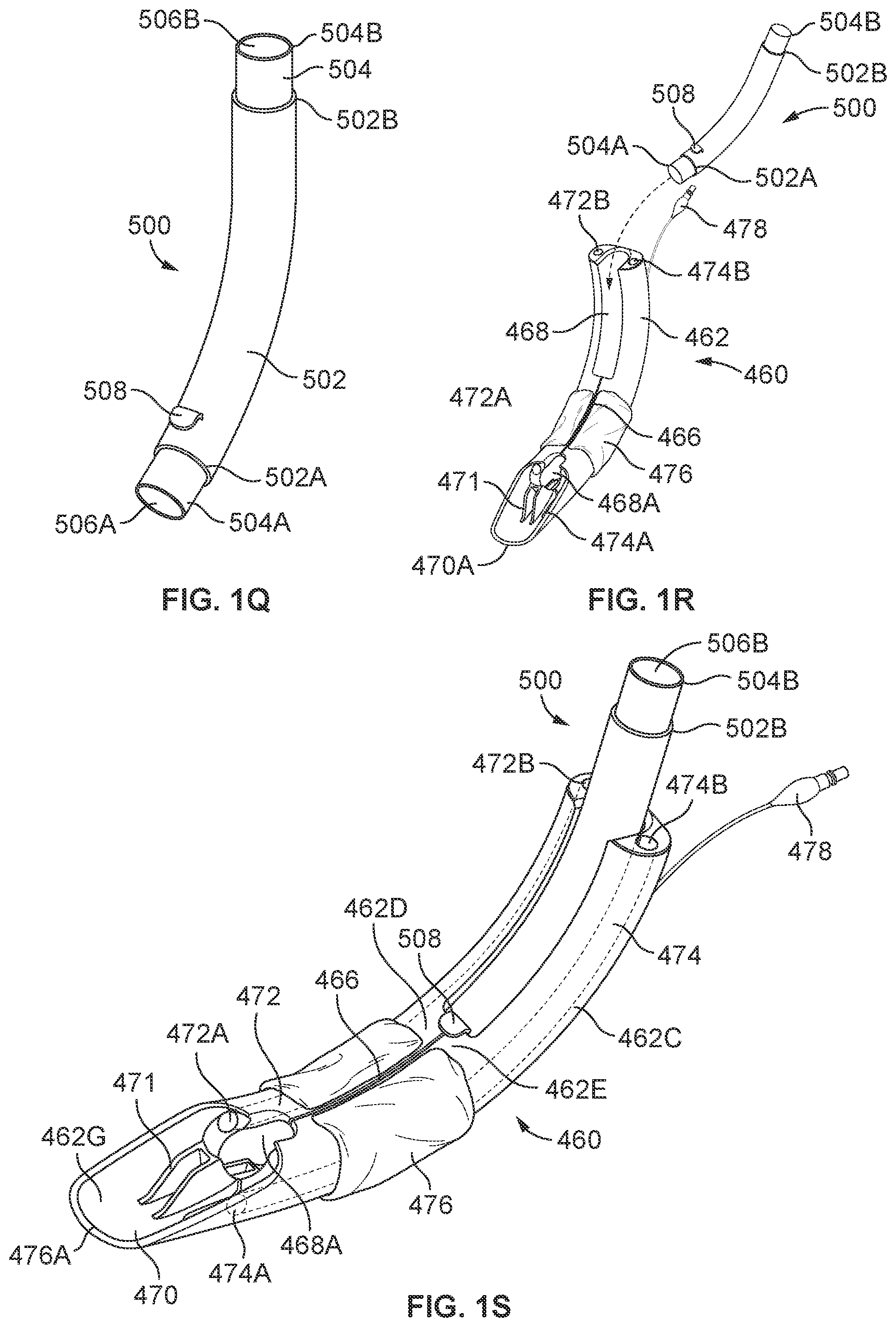 Patent US12569314 Figure 8 – Medical devices for airway management and methods of placement