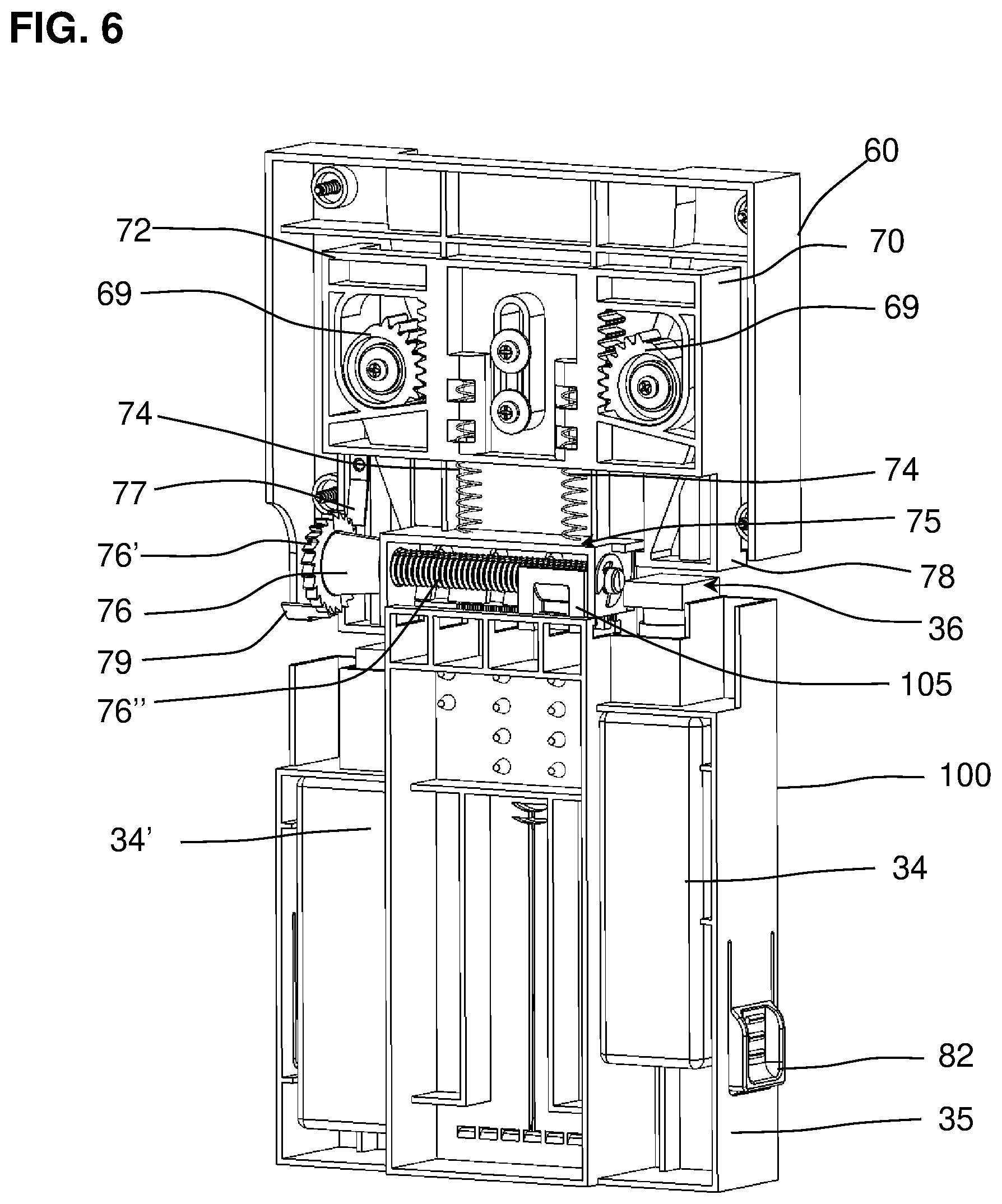 Patent US12569317 Figure 7 – Enhanced stethoscope cleaning assembly