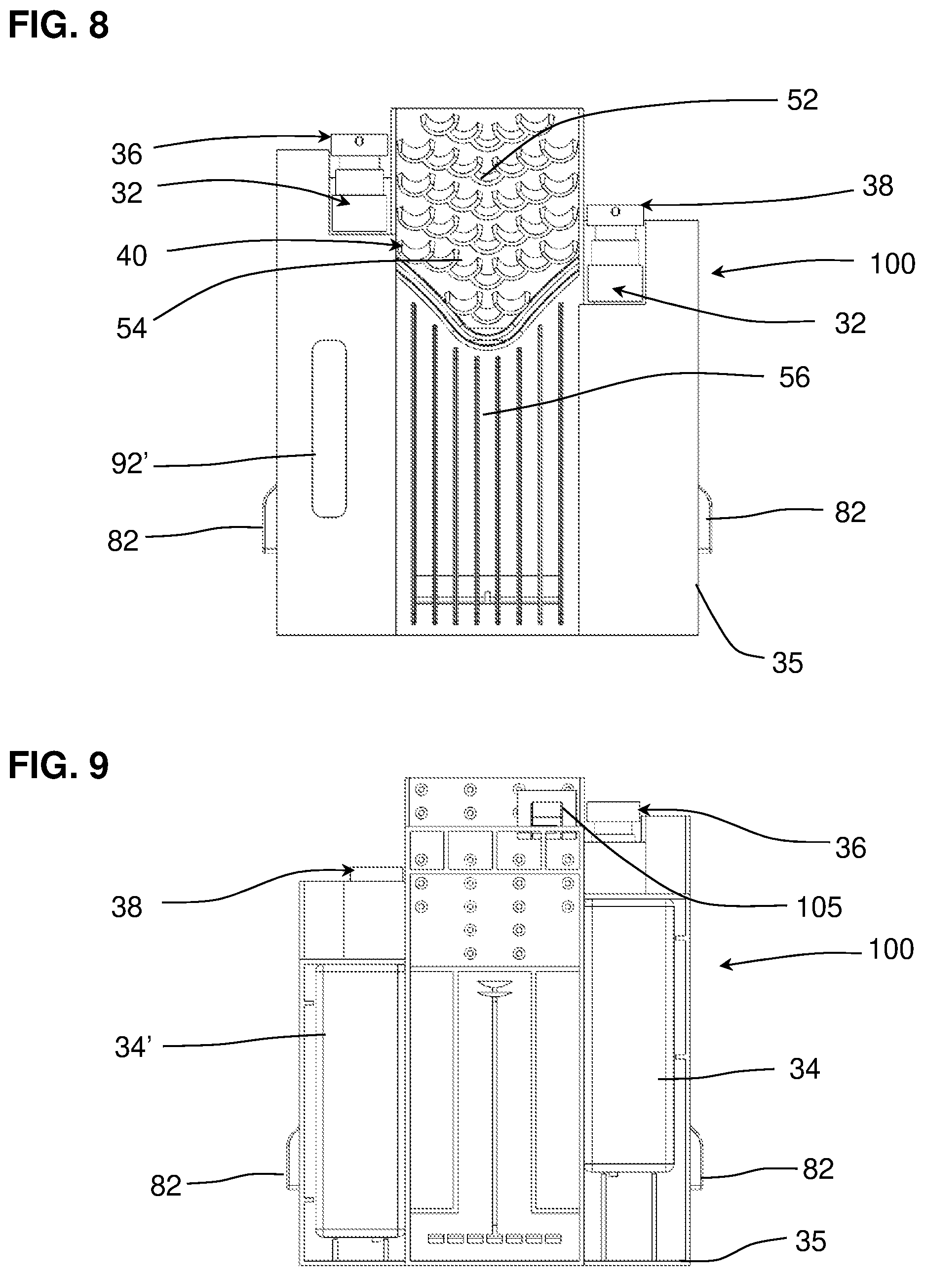 Patent US12569317 Figure 10 – Enhanced stethoscope cleaning assembly