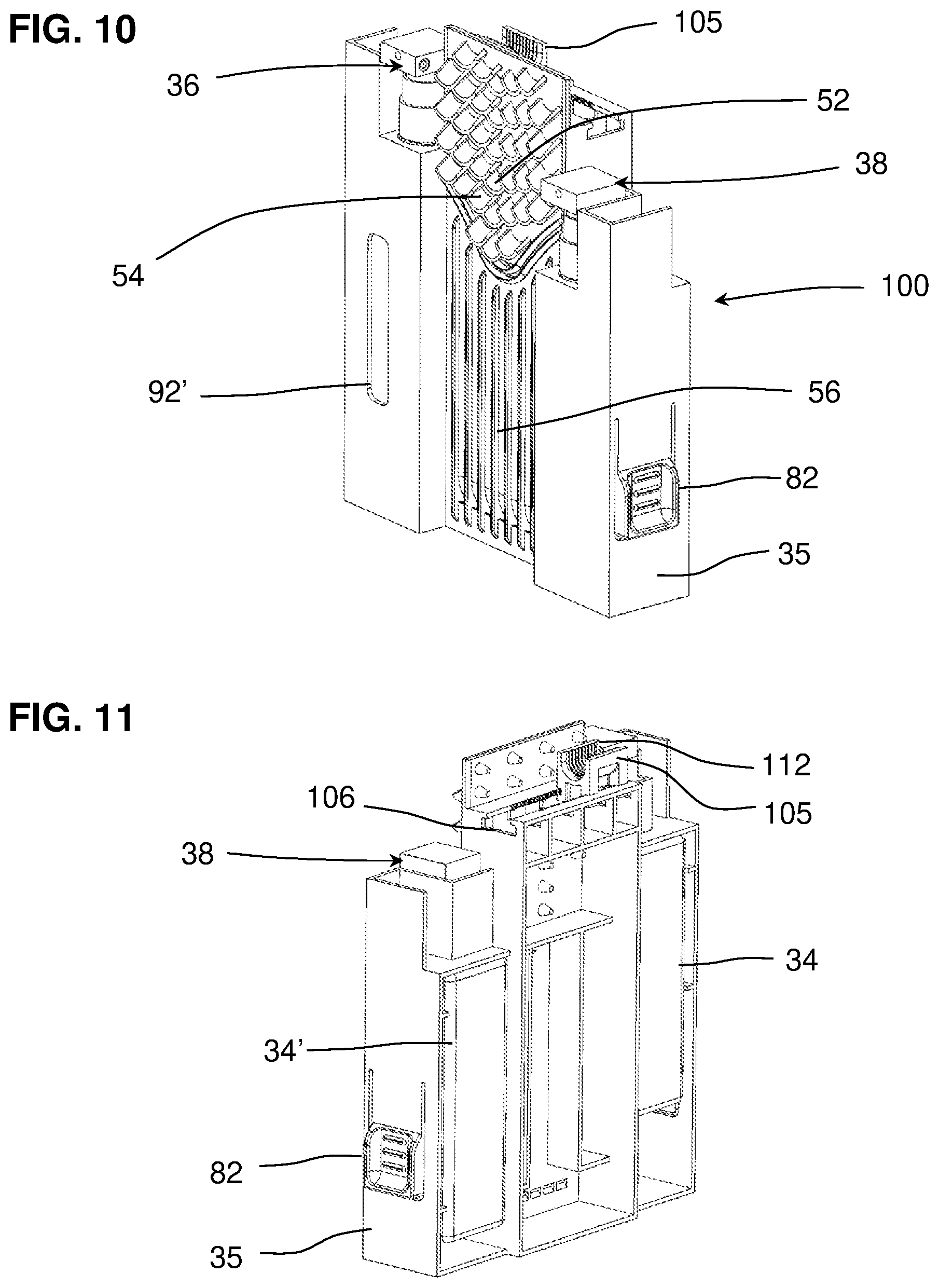 Patent US12569317 Figure 11 – Enhanced stethoscope cleaning assembly