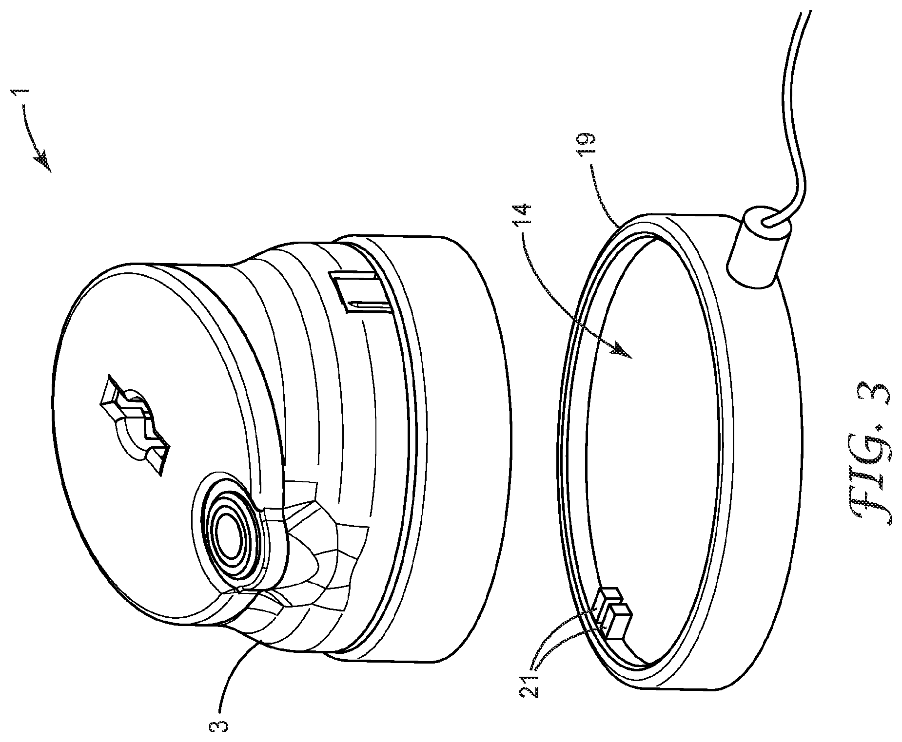 Patent US12569318 Figure 3 – Device for heating a dental material