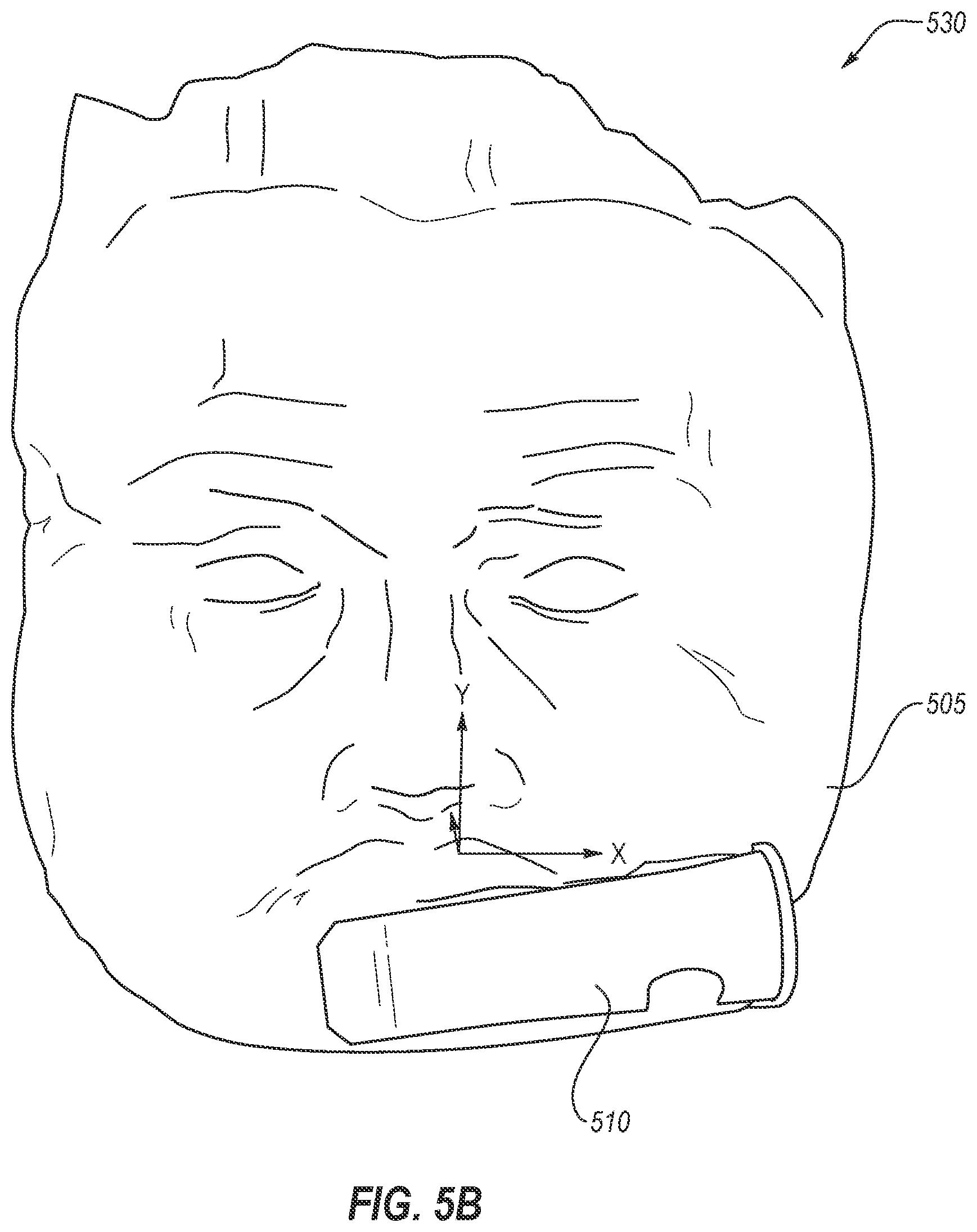 Patent US12569319 Figure 7 – Combined face scanning and intraoral scanning