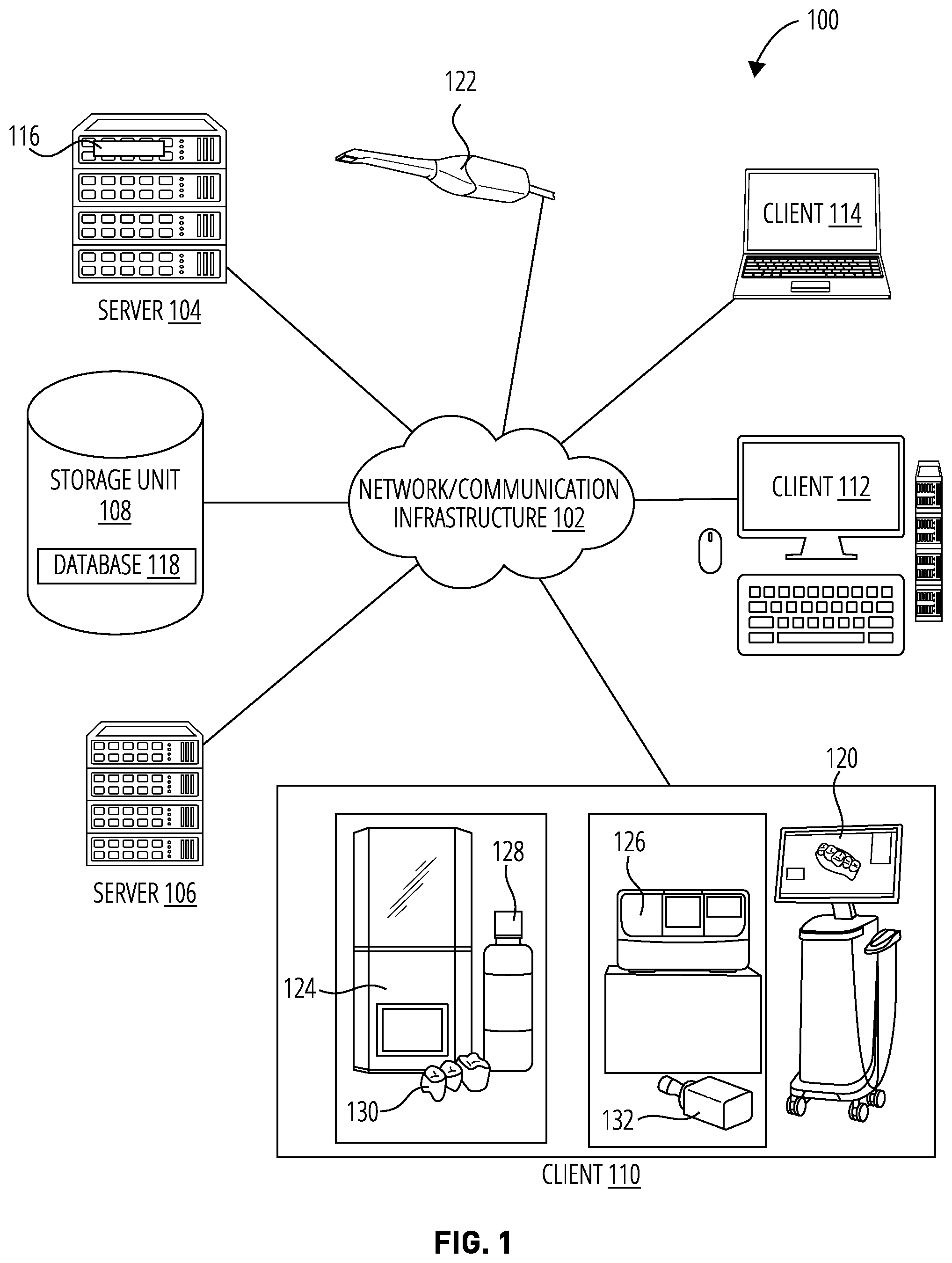 Patent US12569321 Figure 1 – Proposing dental restoration material parameters