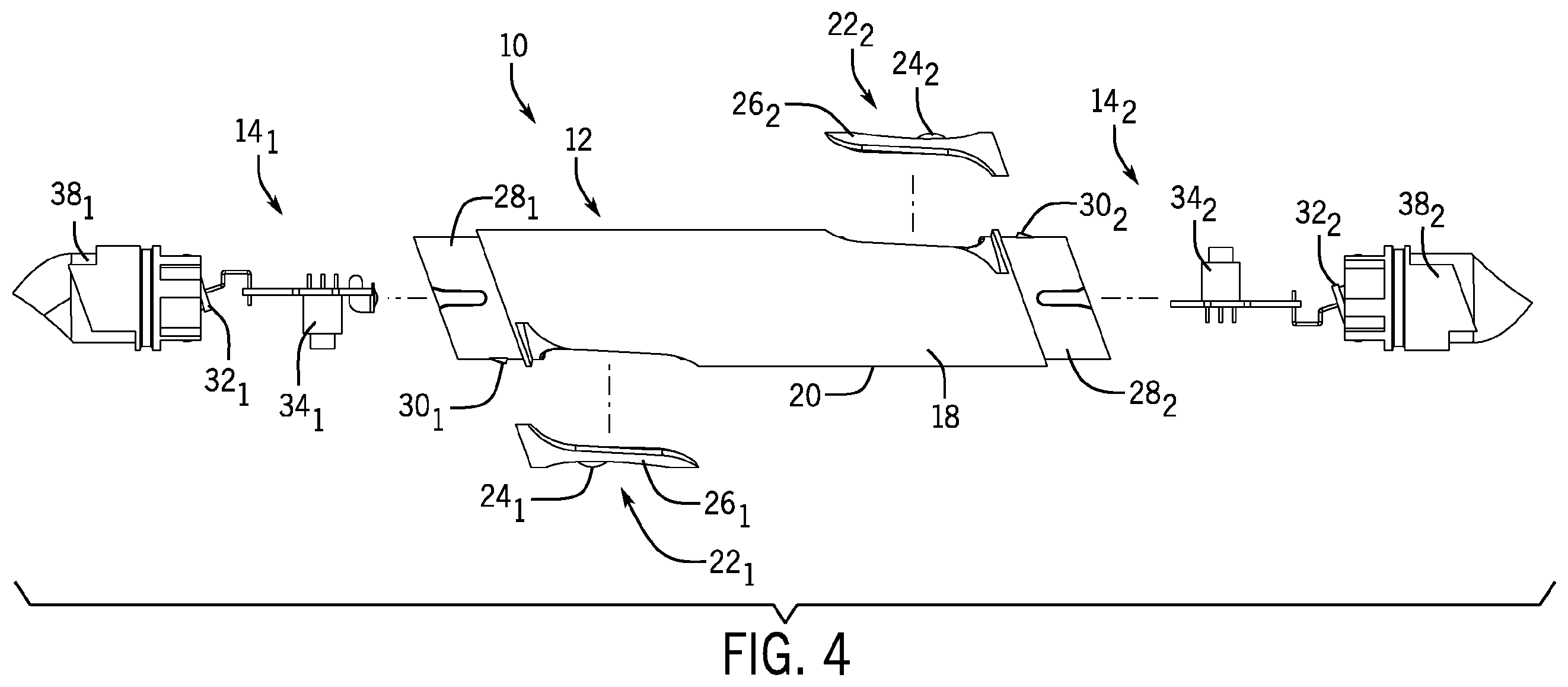 Patent US12569322 Figure 3 – Flosser attachment for dental tool