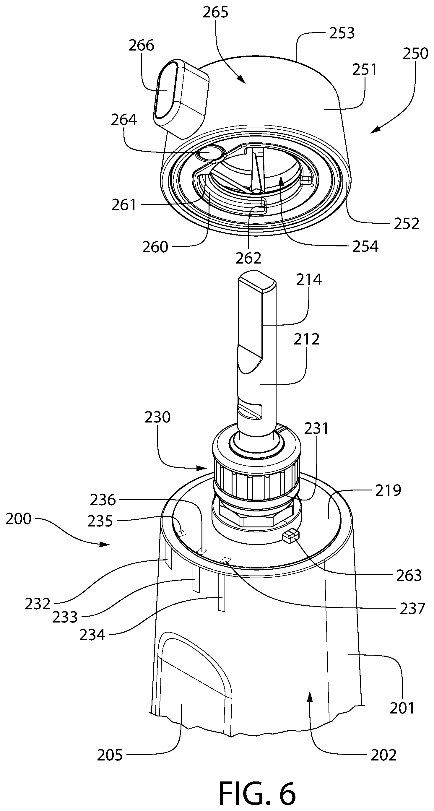 Patent US12569324 Figure 6 – Oral care system, implement, and/or kit