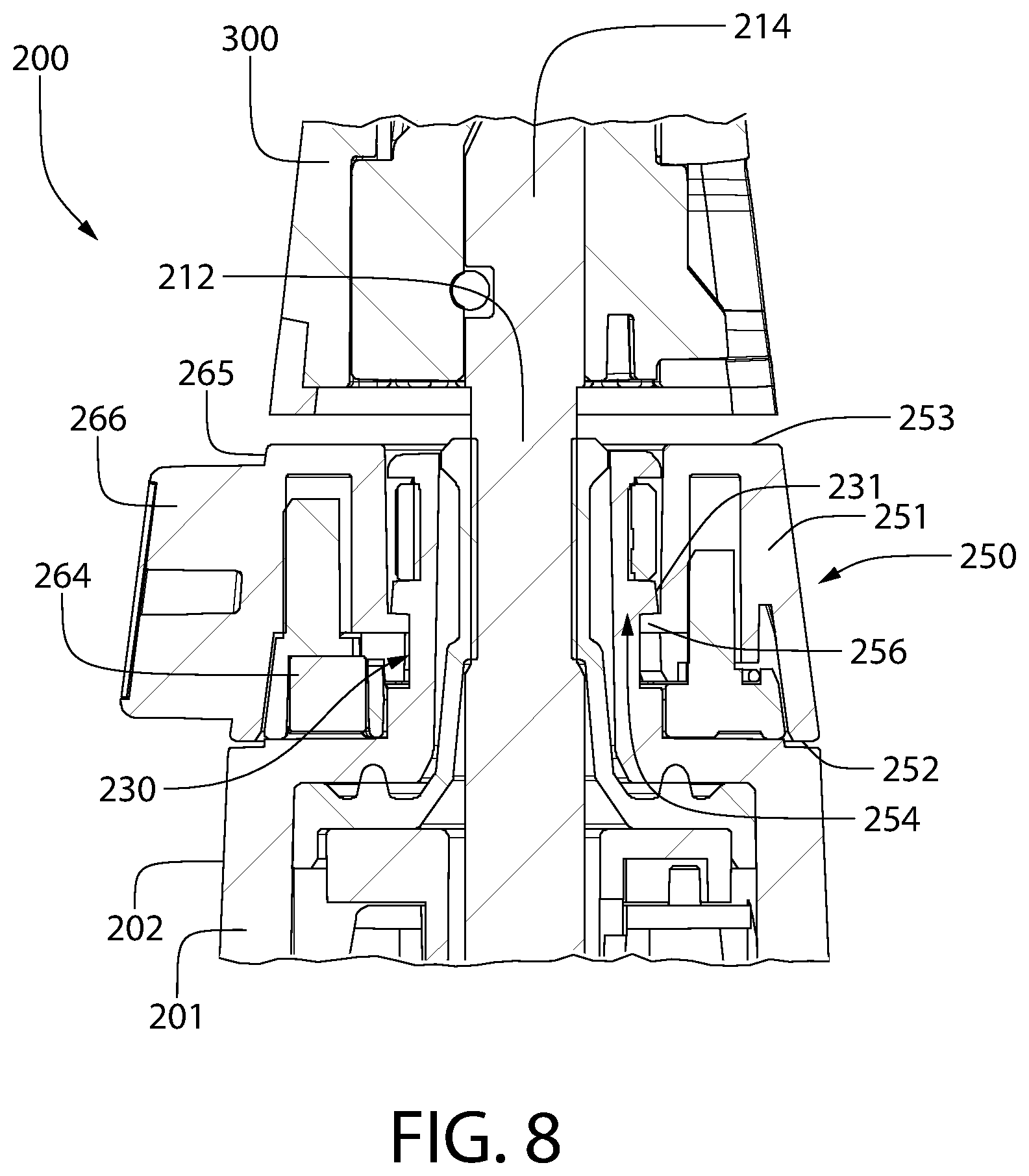 Patent US12569324 Figure 8 – Oral care system, implement, and/or kit