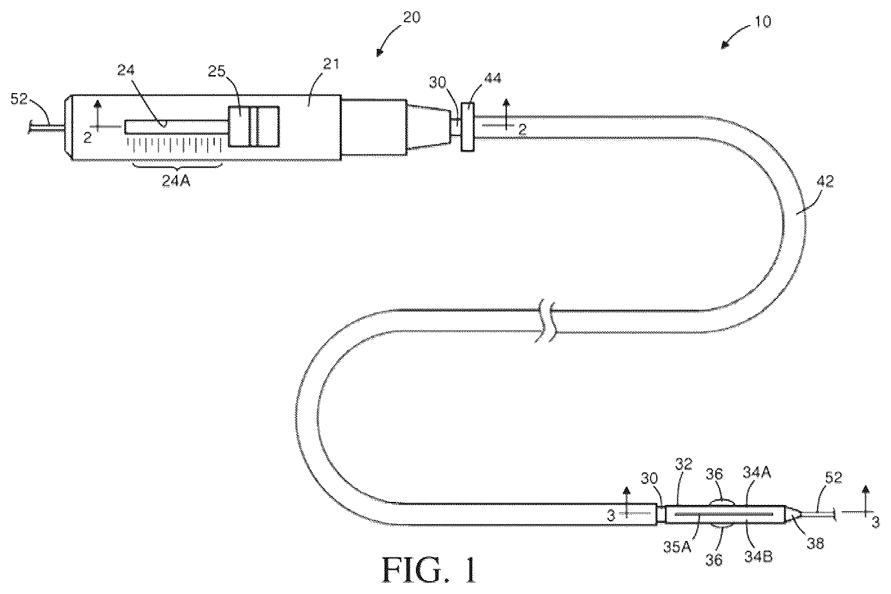 Patent US12569327 Figure 1 – Intravascular catheter having an expandable incising portion and embolic protection device
