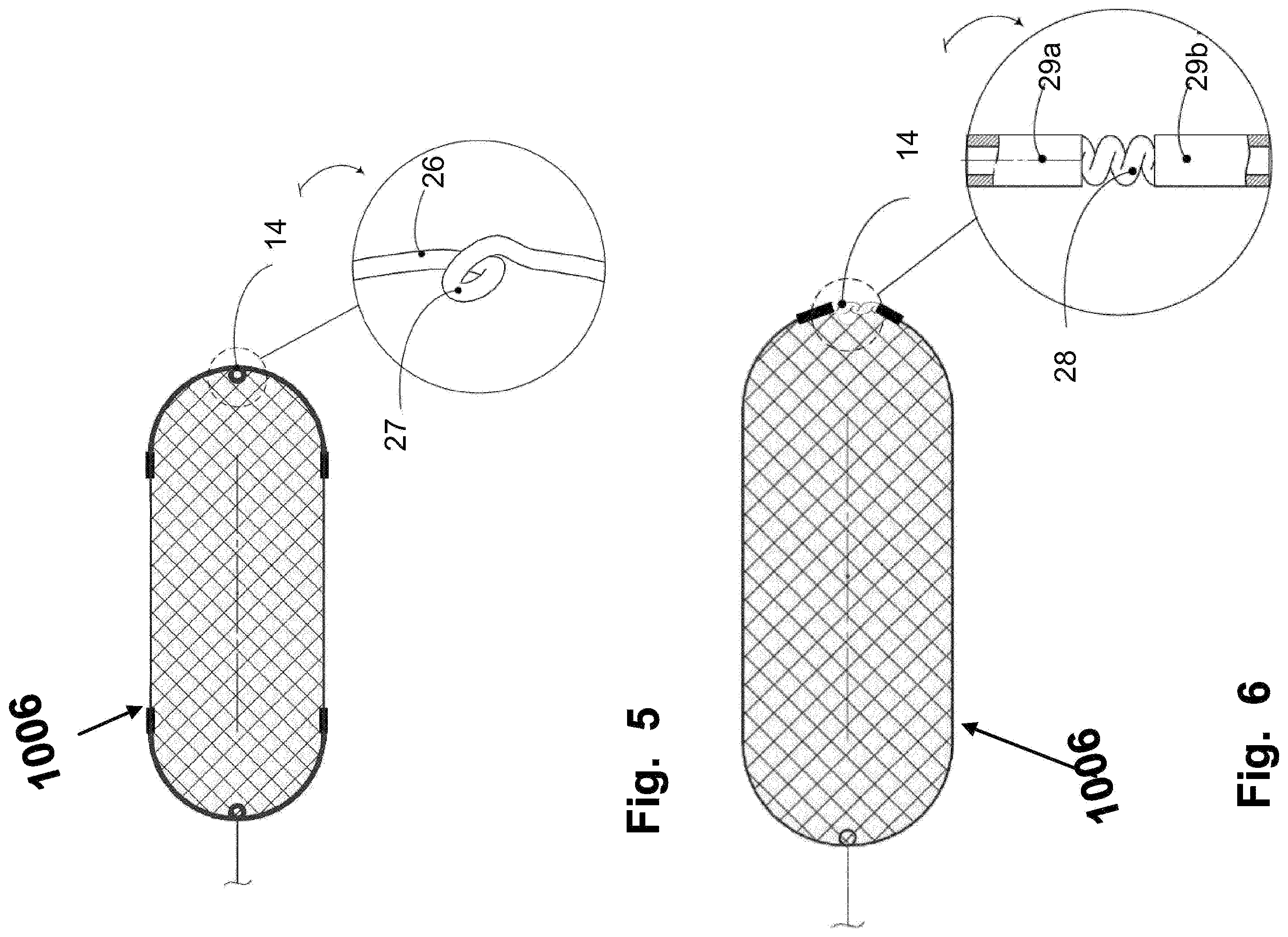Patent US12569328 Figure 5 – Device for filtering embolic material in a vascular system