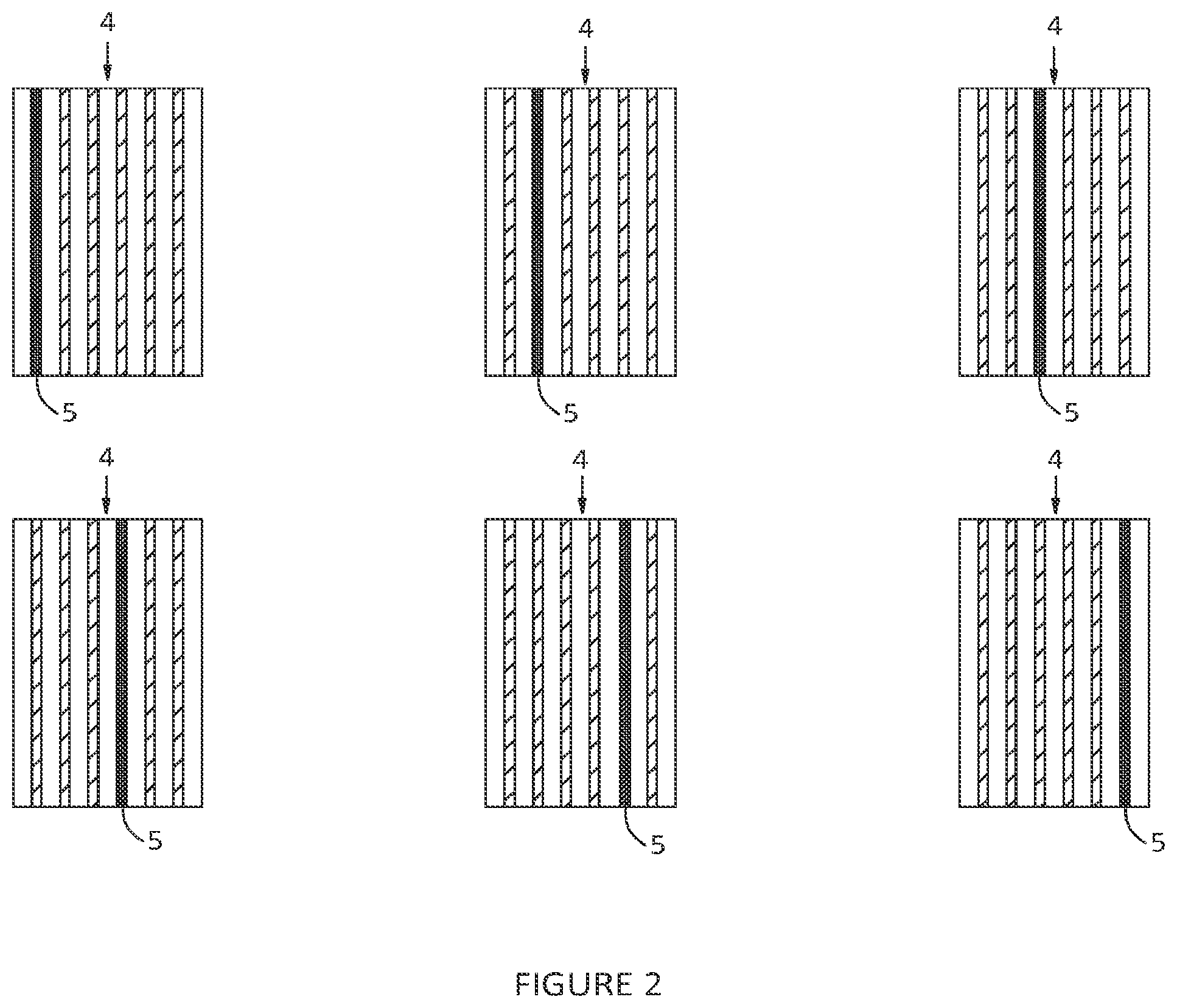 Patent US12569331 Figure 2 – Implant with a visual indicator of a barrier layer