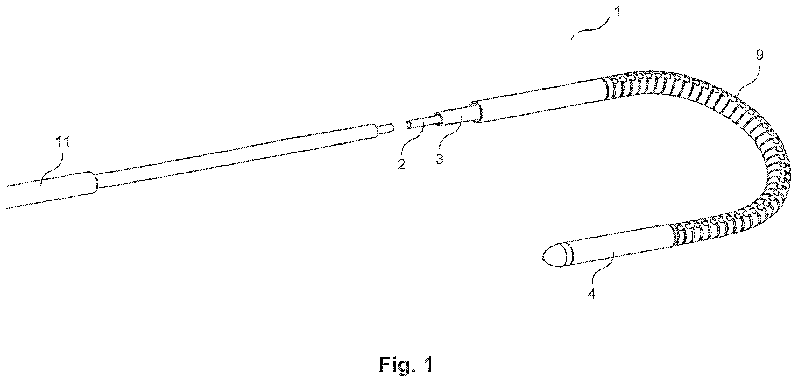 Patent US12569336 Figure 1 – Catheter system for implantation of prosthetic heart valves
