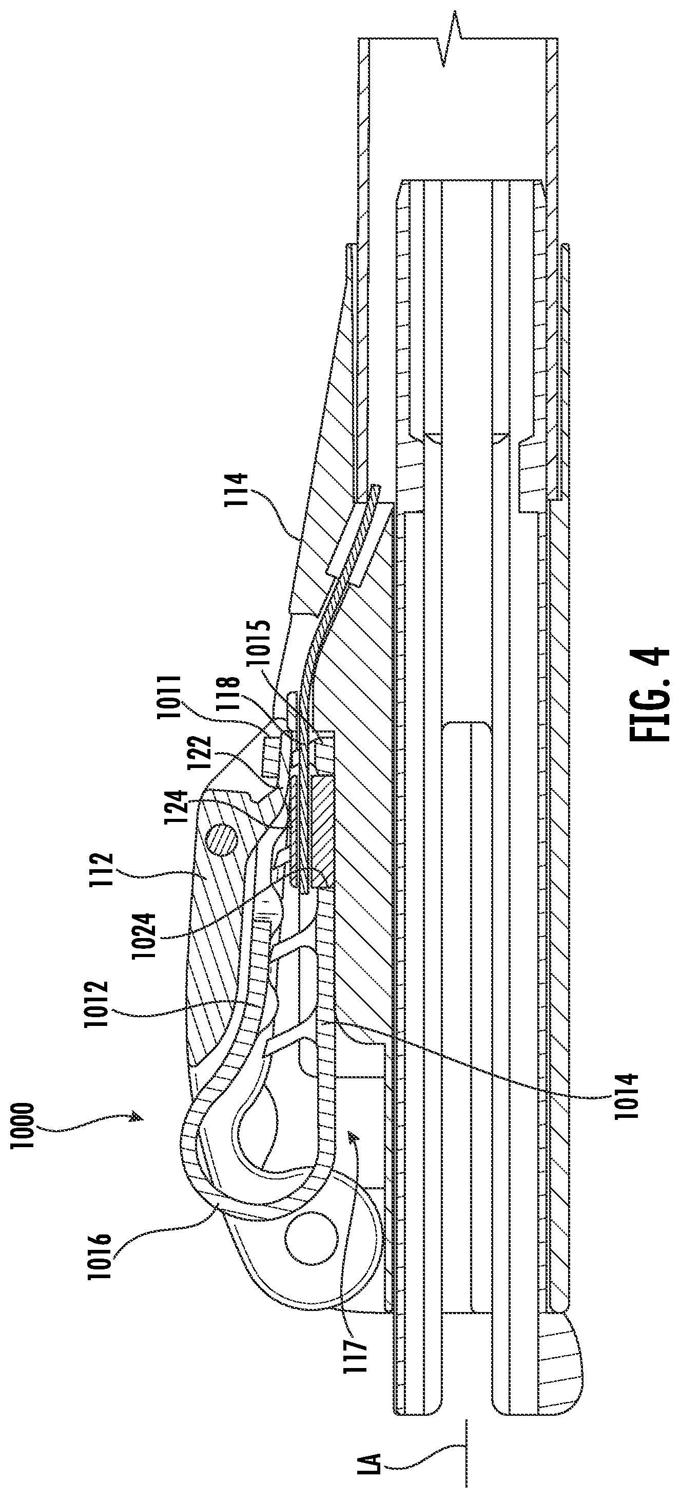 Patent US12569344 Figure 4 – Devices, systems, and methods for clamping a leaflet of a heart valve