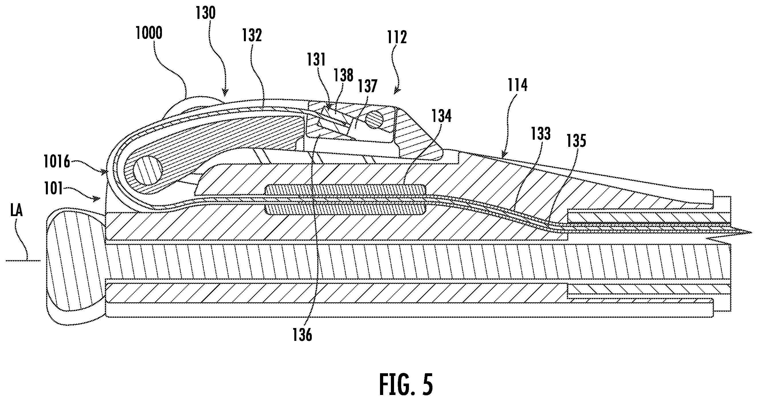 Patent US12569344 Figure 5 – Devices, systems, and methods for clamping a leaflet of a heart valve