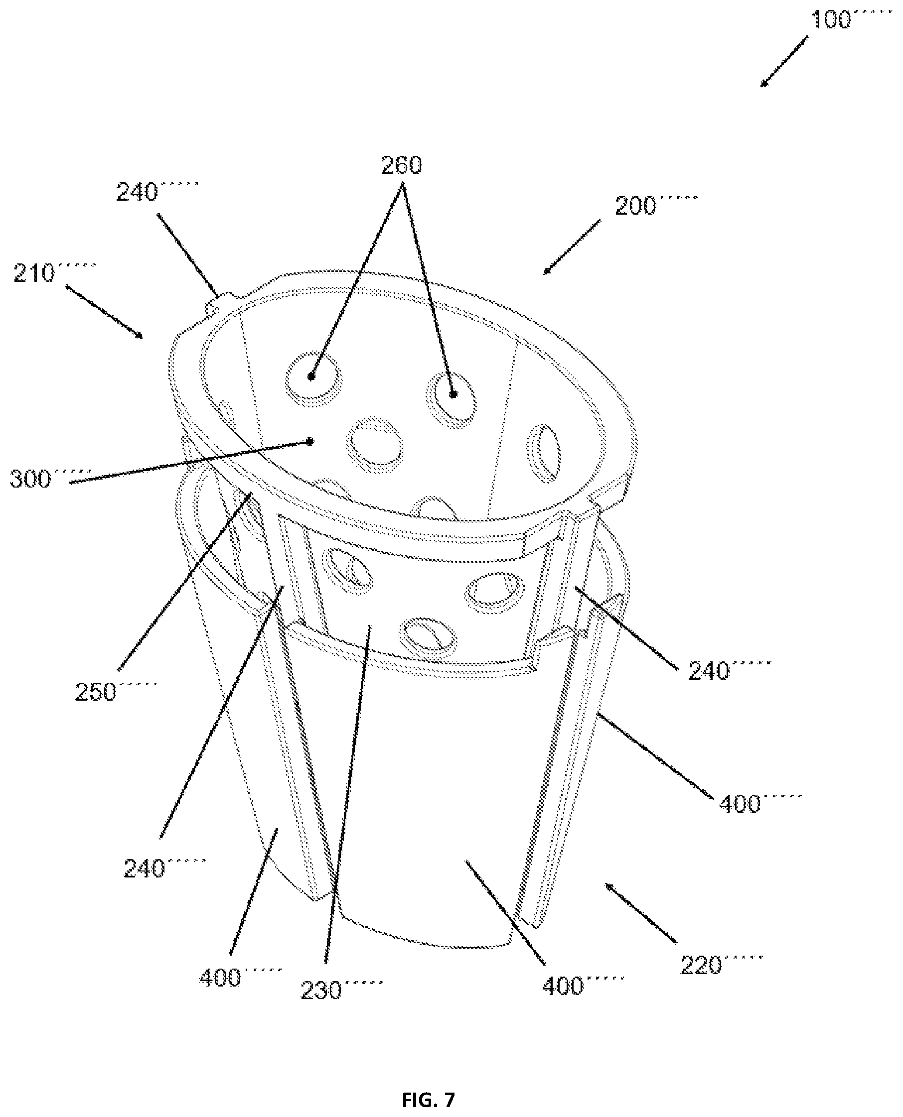 Patent US12569345 Figure 7 – Augmentation device
