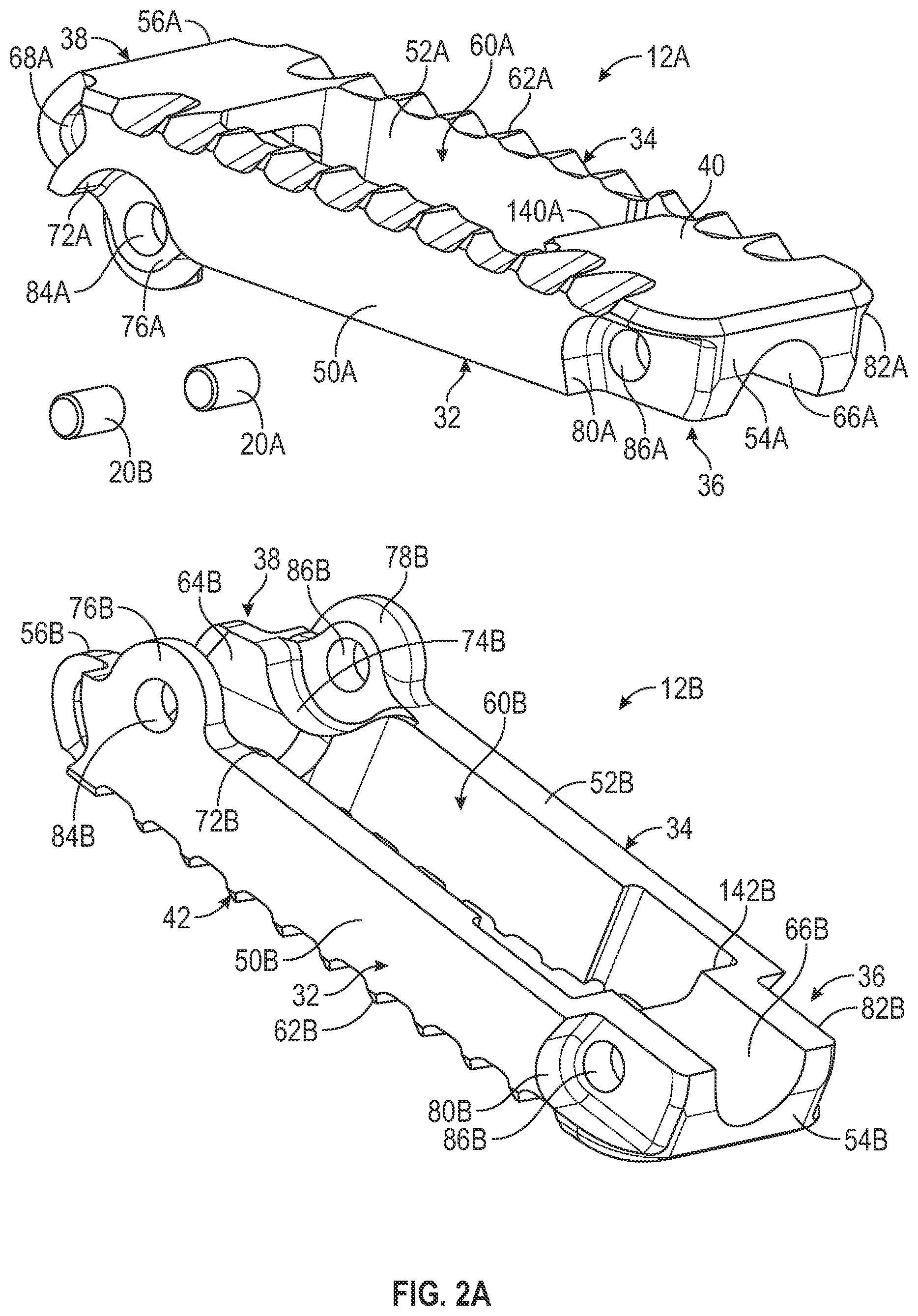 Patent US12569349 Figure 2 – Dual-action expandable intervertebral implants