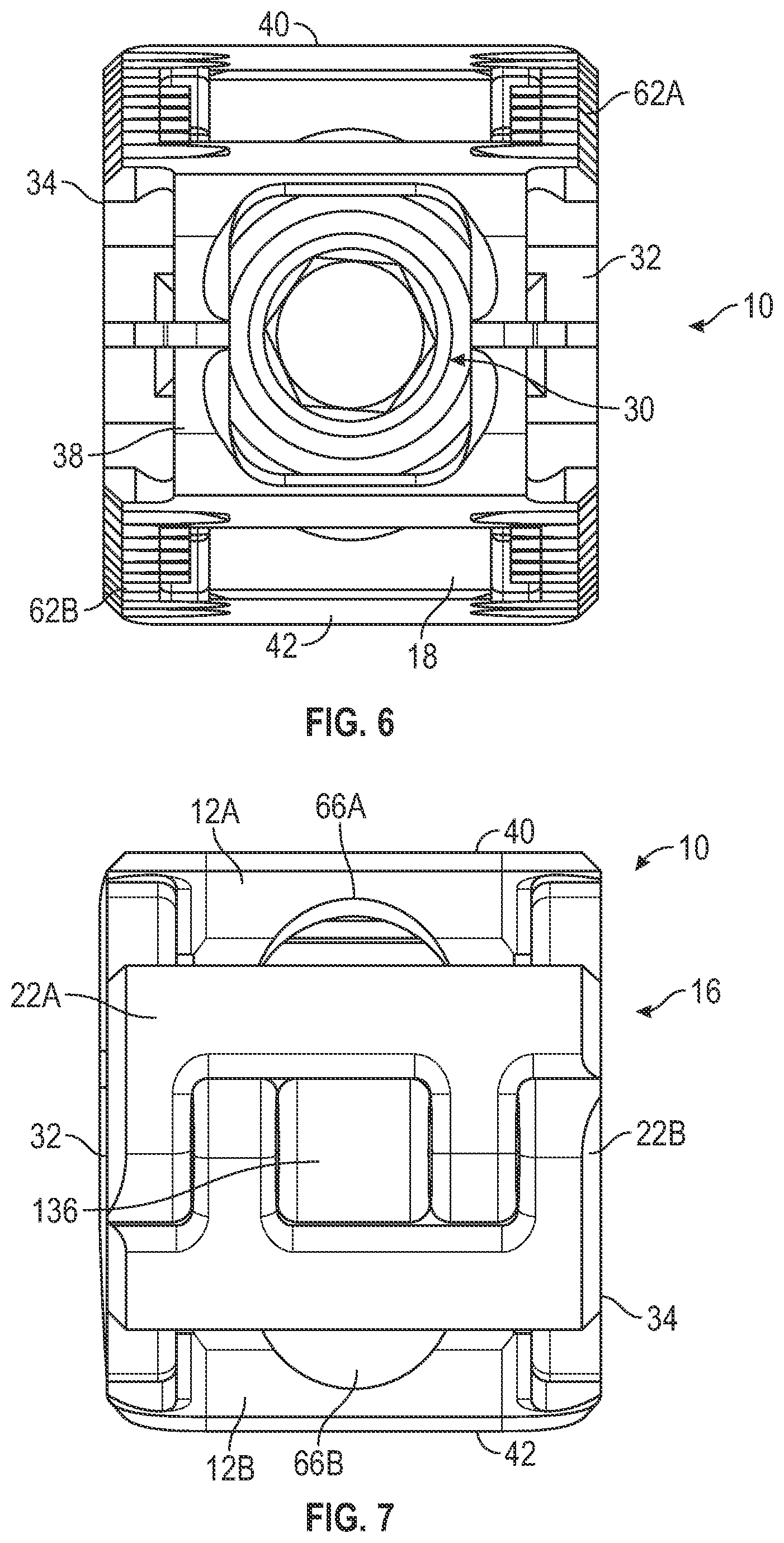 Patent US12569349 Figure 7 – Dual-action expandable intervertebral implants