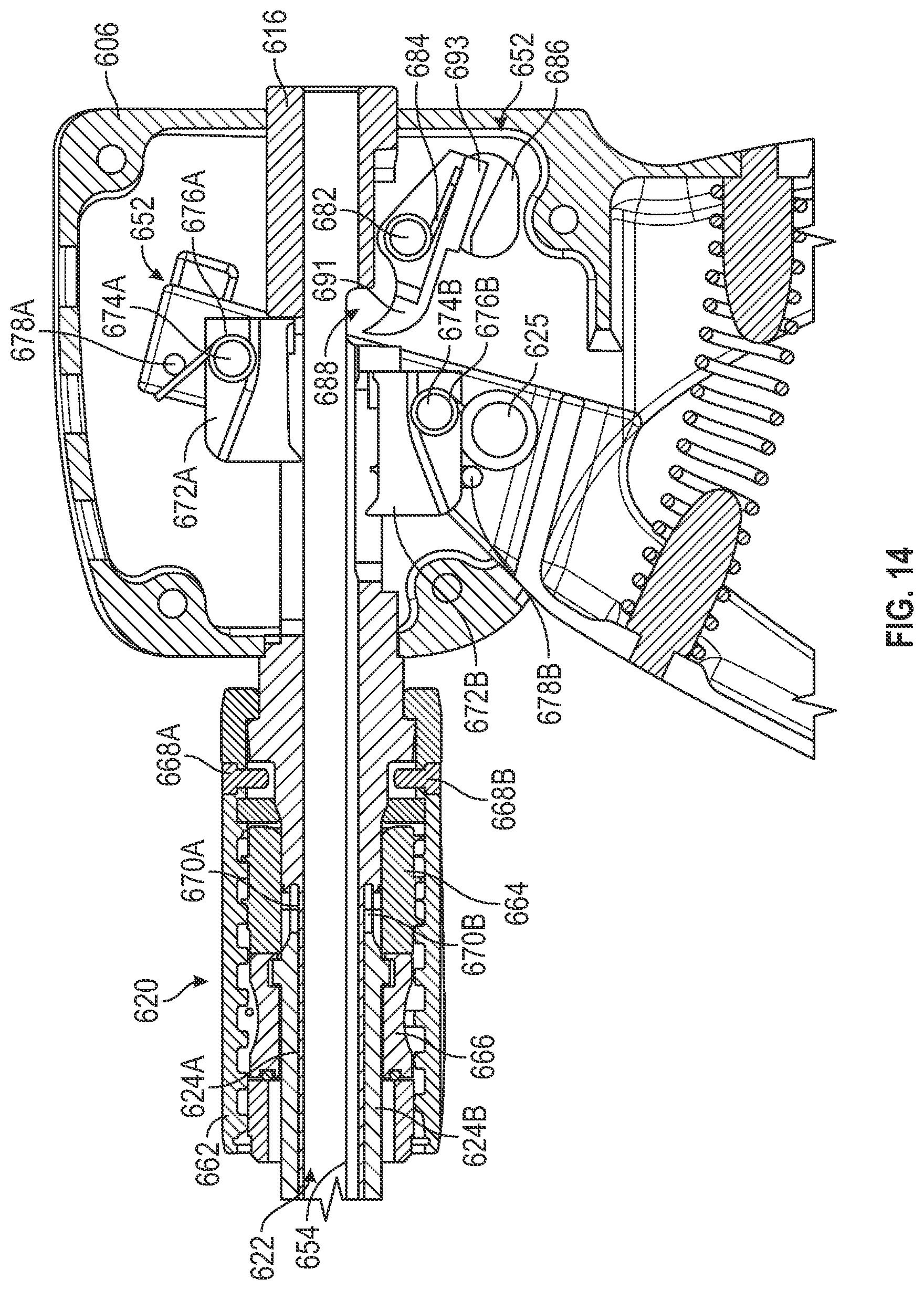 Patent US12569349 Figure 14 – Dual-action expandable intervertebral implants