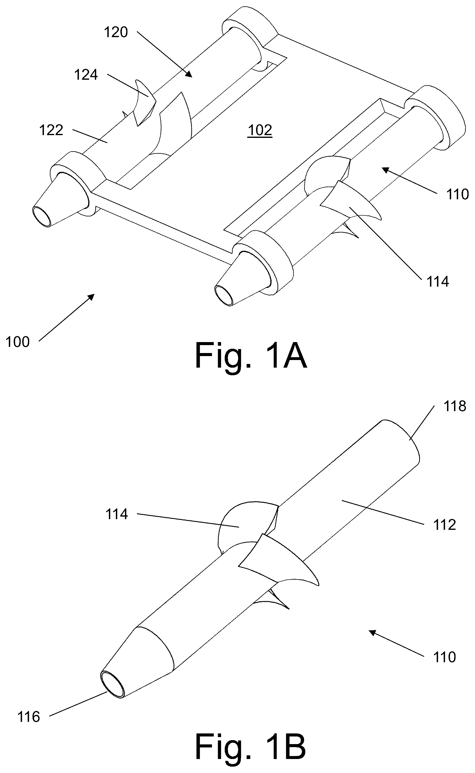 Patent US12569353 Figure 1 – System and method for a medical implant with integrated propulsors