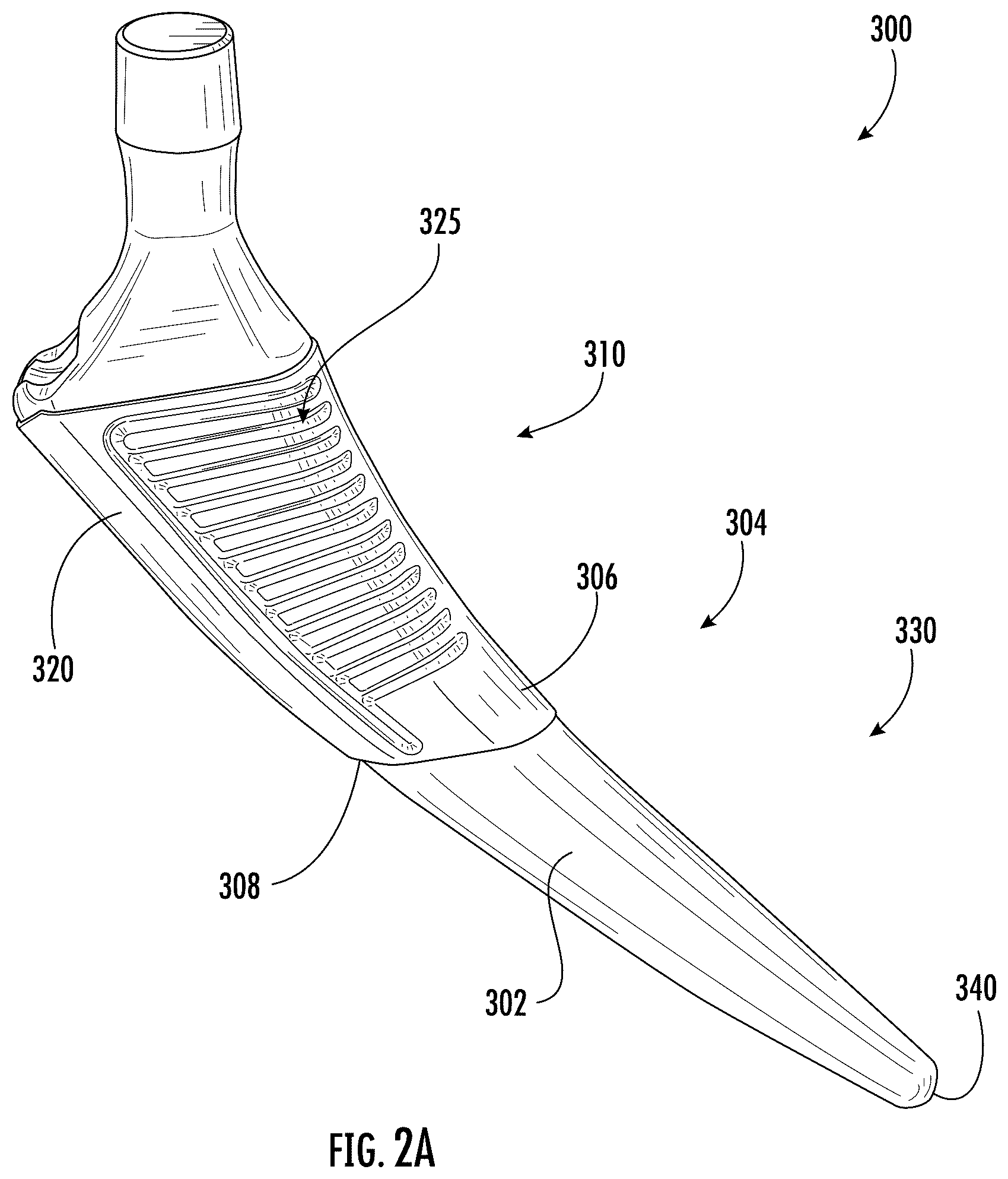 Patent US12569354 Figure 6 – Orthopedic broach