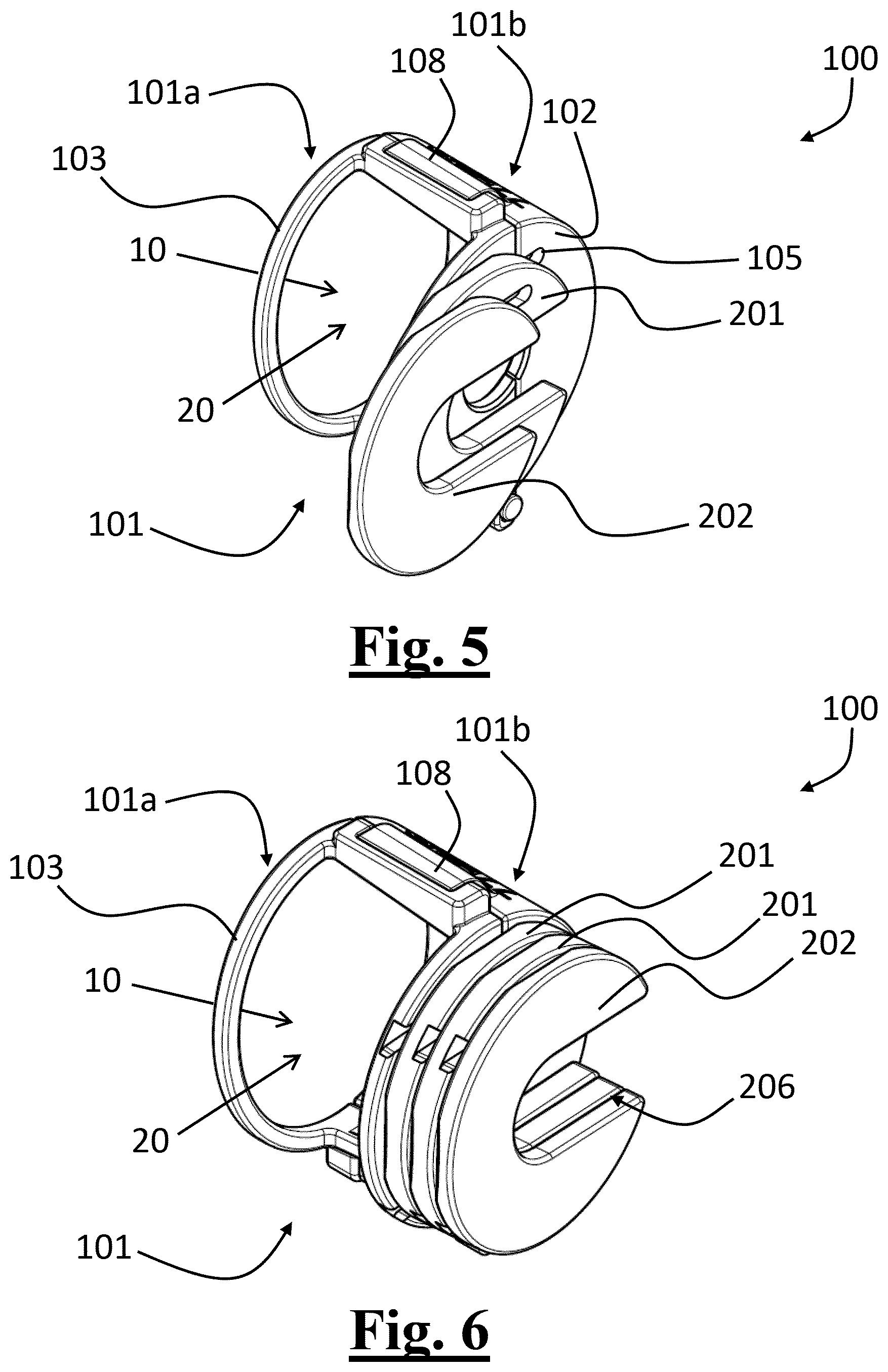 Patent US12569356 Figure 3 – Surgical spacer device for a joint