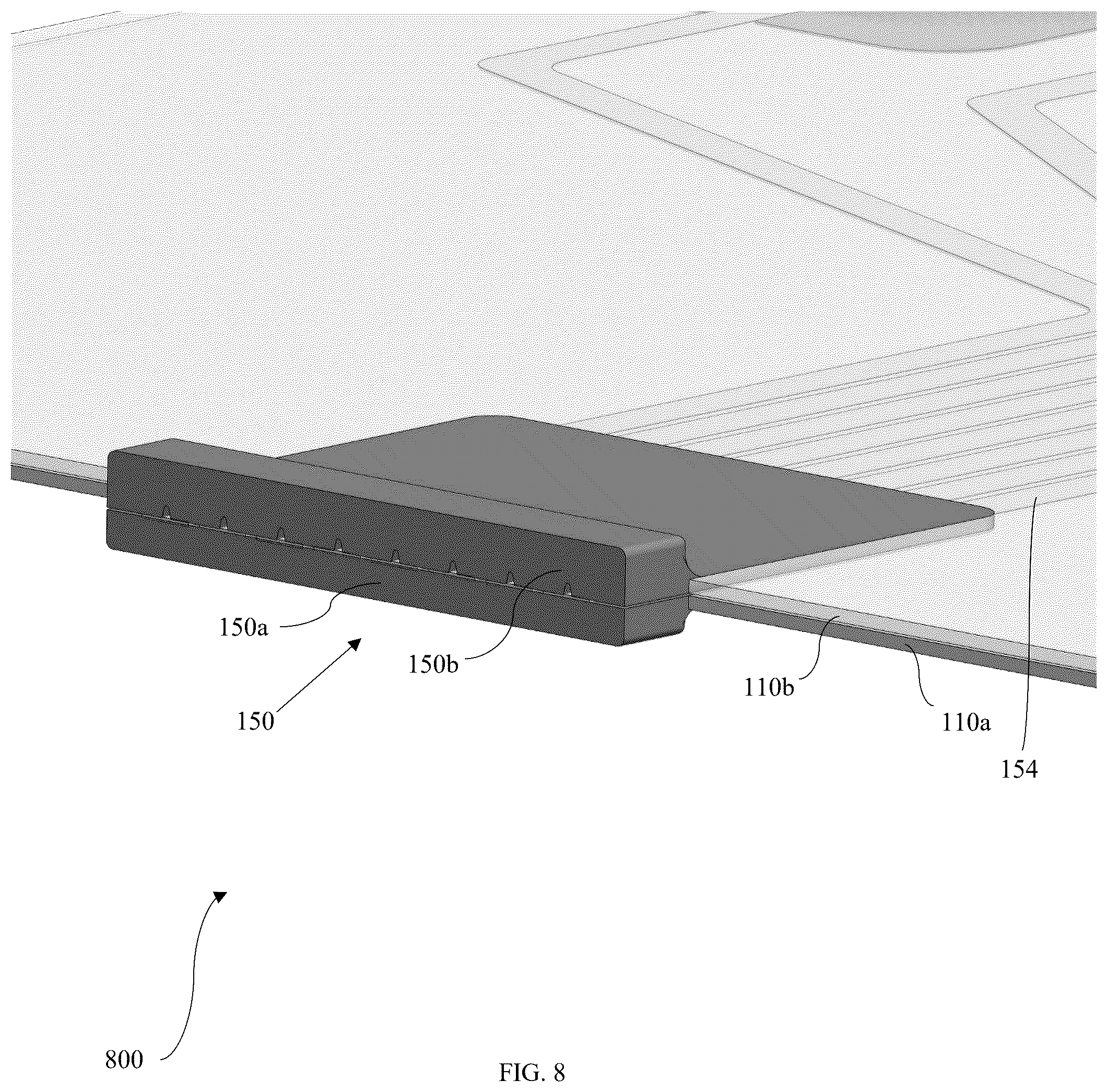Patent US12569359 Figure 8 – System for residual limbs of amputees