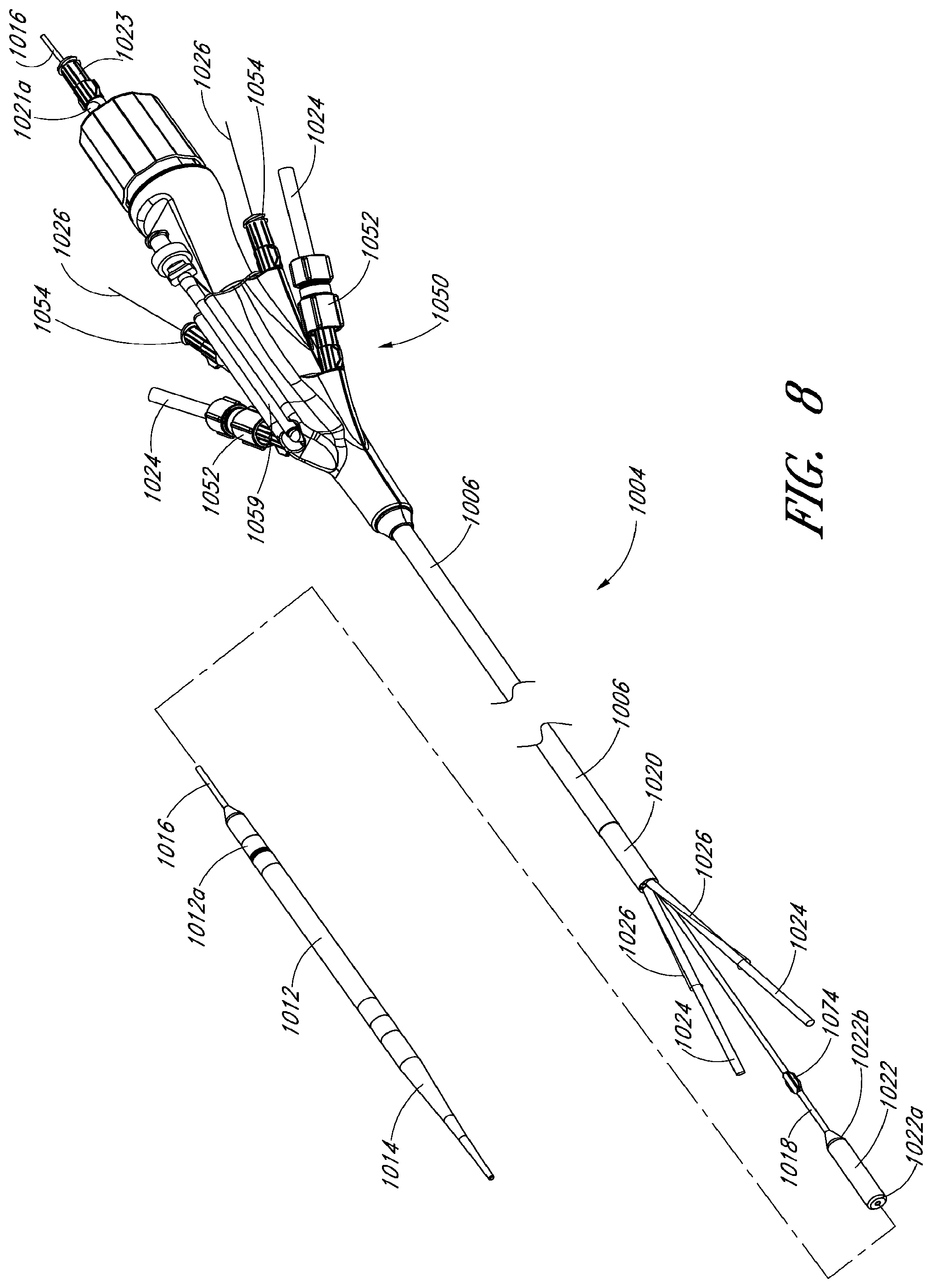 Patent US12569360 Figure 7 – Apparatus and method of placement of a graft or graft system