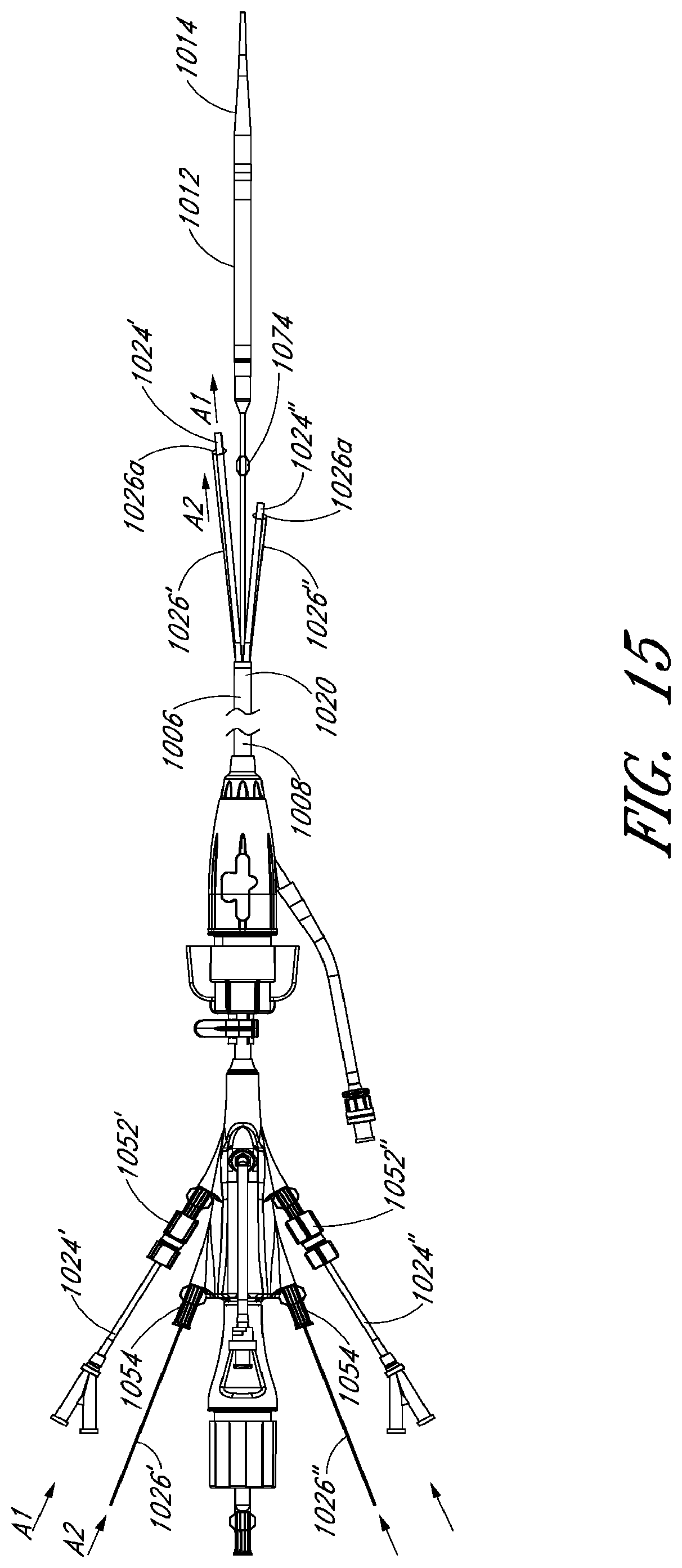 Patent US12569360 Figure 12 – Apparatus and method of placement of a graft or graft system