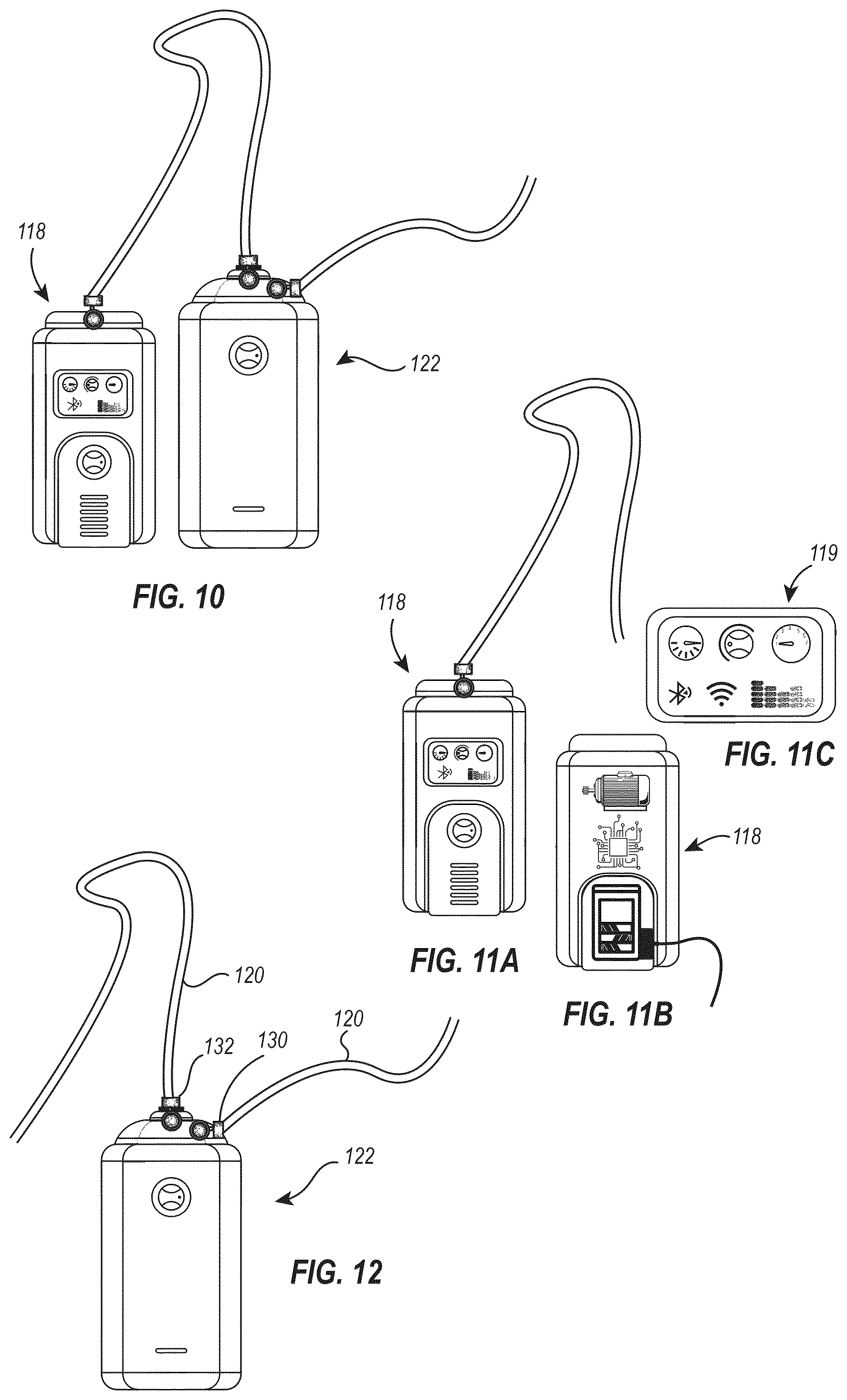 Patent US12569363 Figure 6 – Portable system including post-surgical brace with anti-inflammation cooling