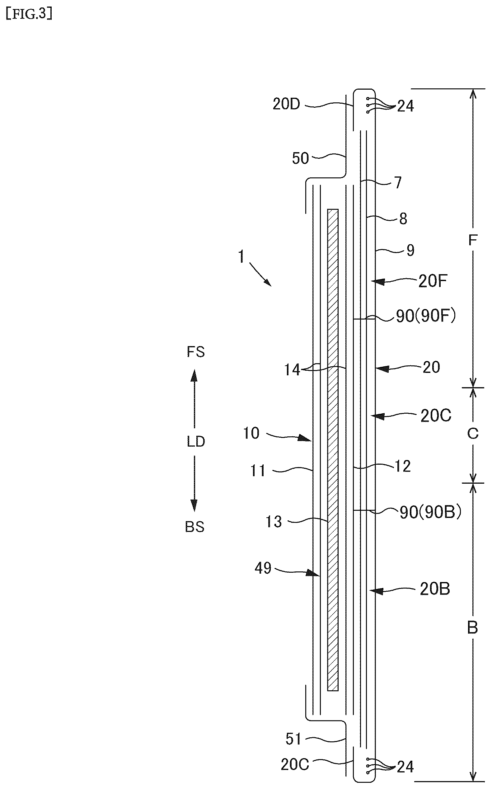 Patent US12569375 Figure 3 – Boxer-shorts-type disposable diaper and method for producing same