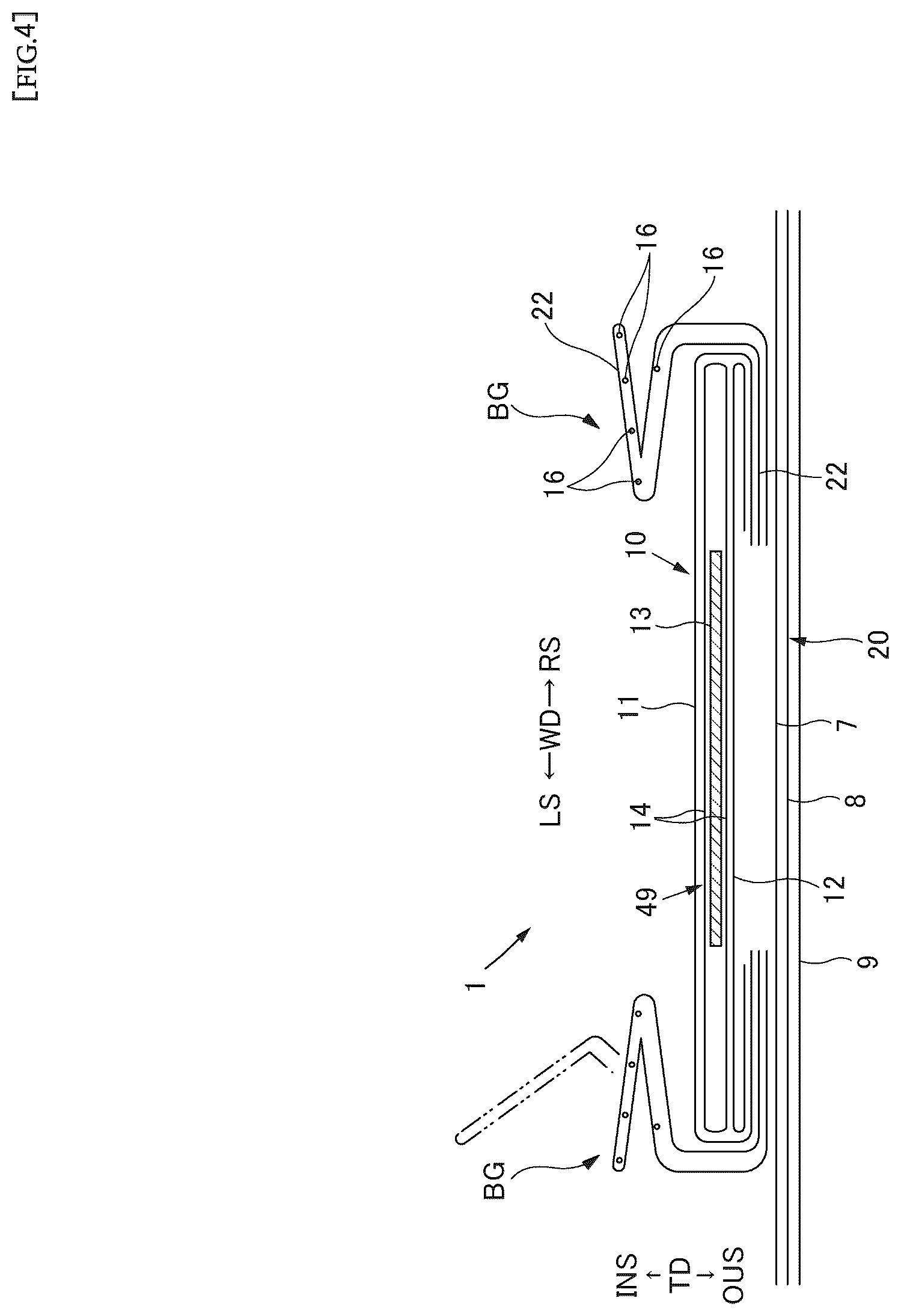 Patent US12569375 Figure 4 – Boxer-shorts-type disposable diaper and method for producing same
