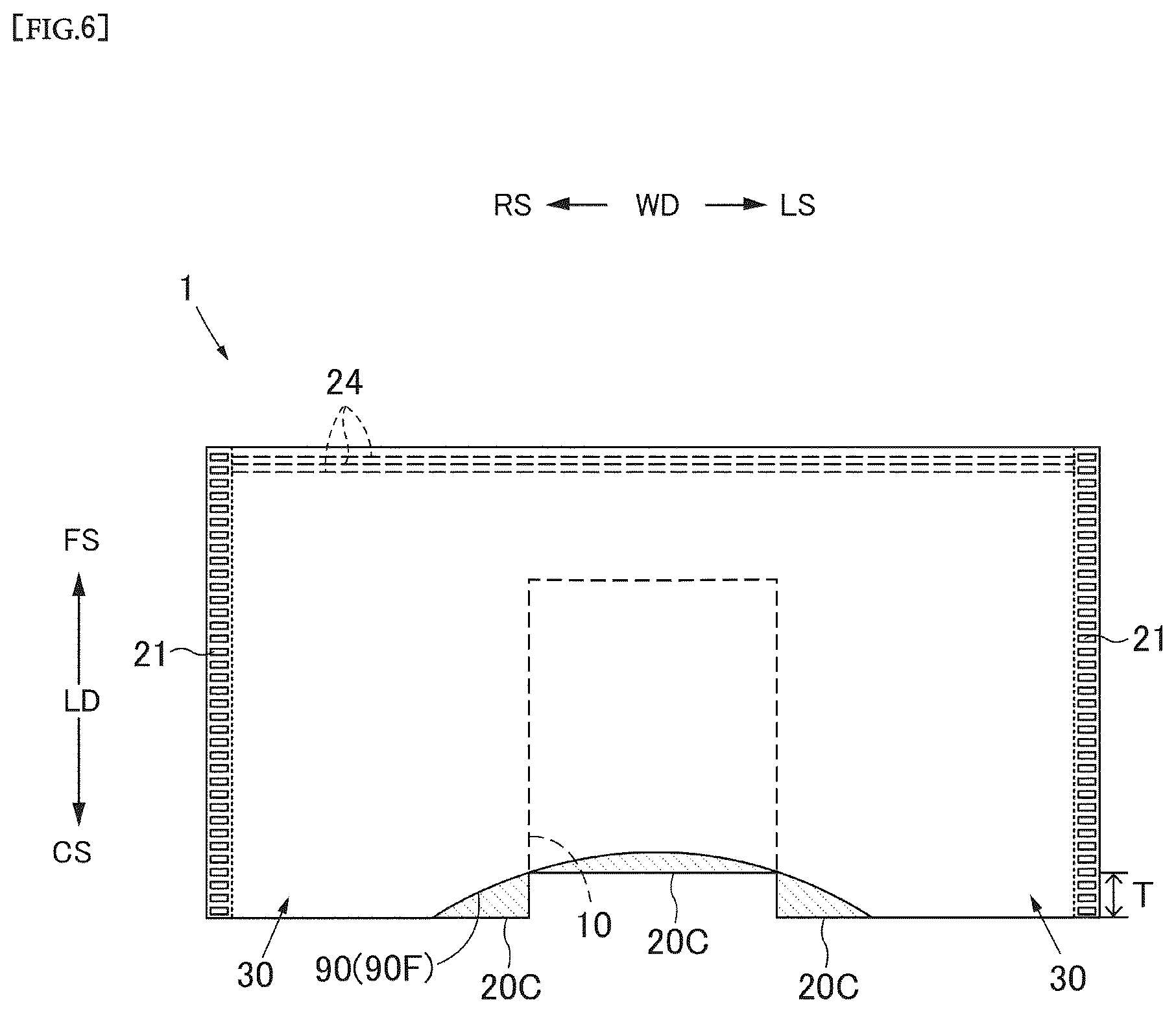 Patent US12569375 Figure 6 – Boxer-shorts-type disposable diaper and method for producing same