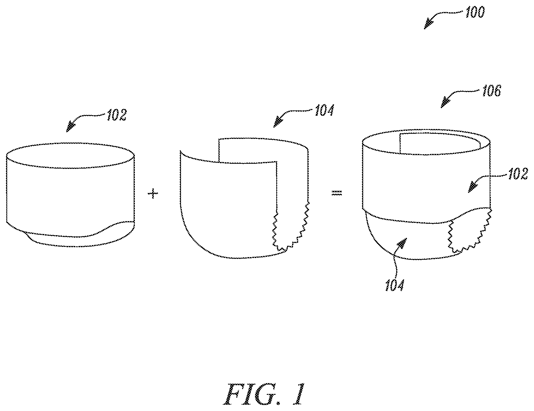 Patent US12569376 — Absorbent article with reusable belt and methods for manufacturing thereof — Figure 1