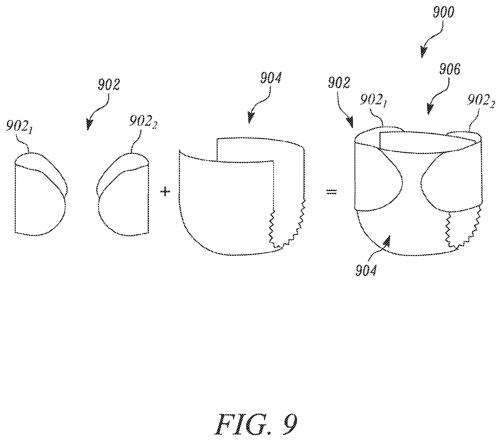 Patent US12569376 Figure 12 – Absorbent article with reusable belt and methods for manufacturing thereof