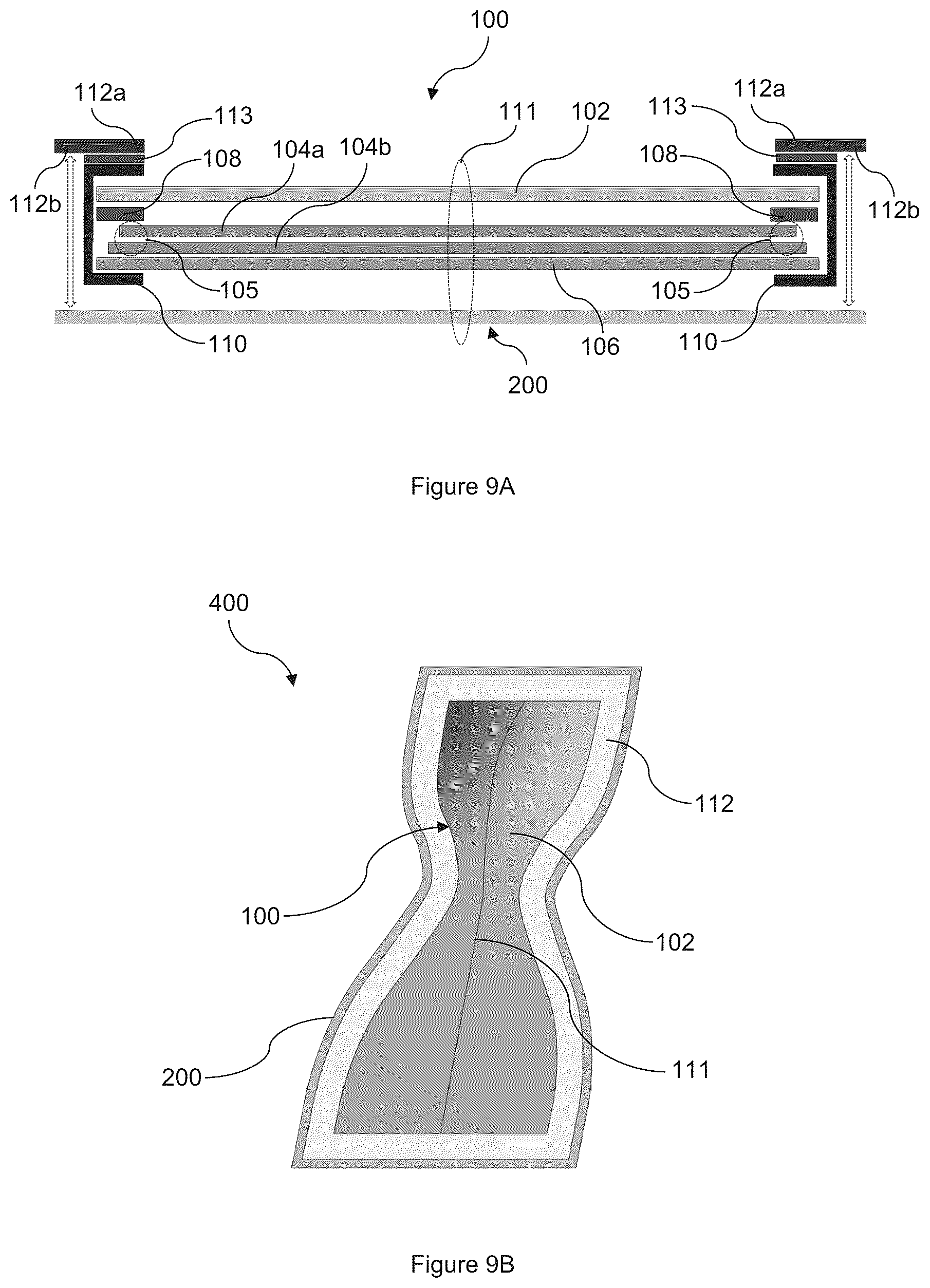 Patent US12569379 Figure 12 – Absorbent pad for a garment
