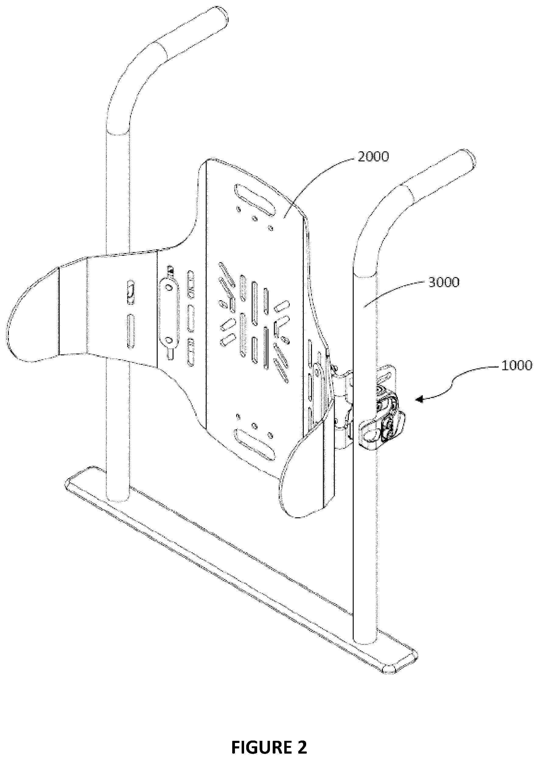 Patent US12569384 Figure 2 – Mounting system