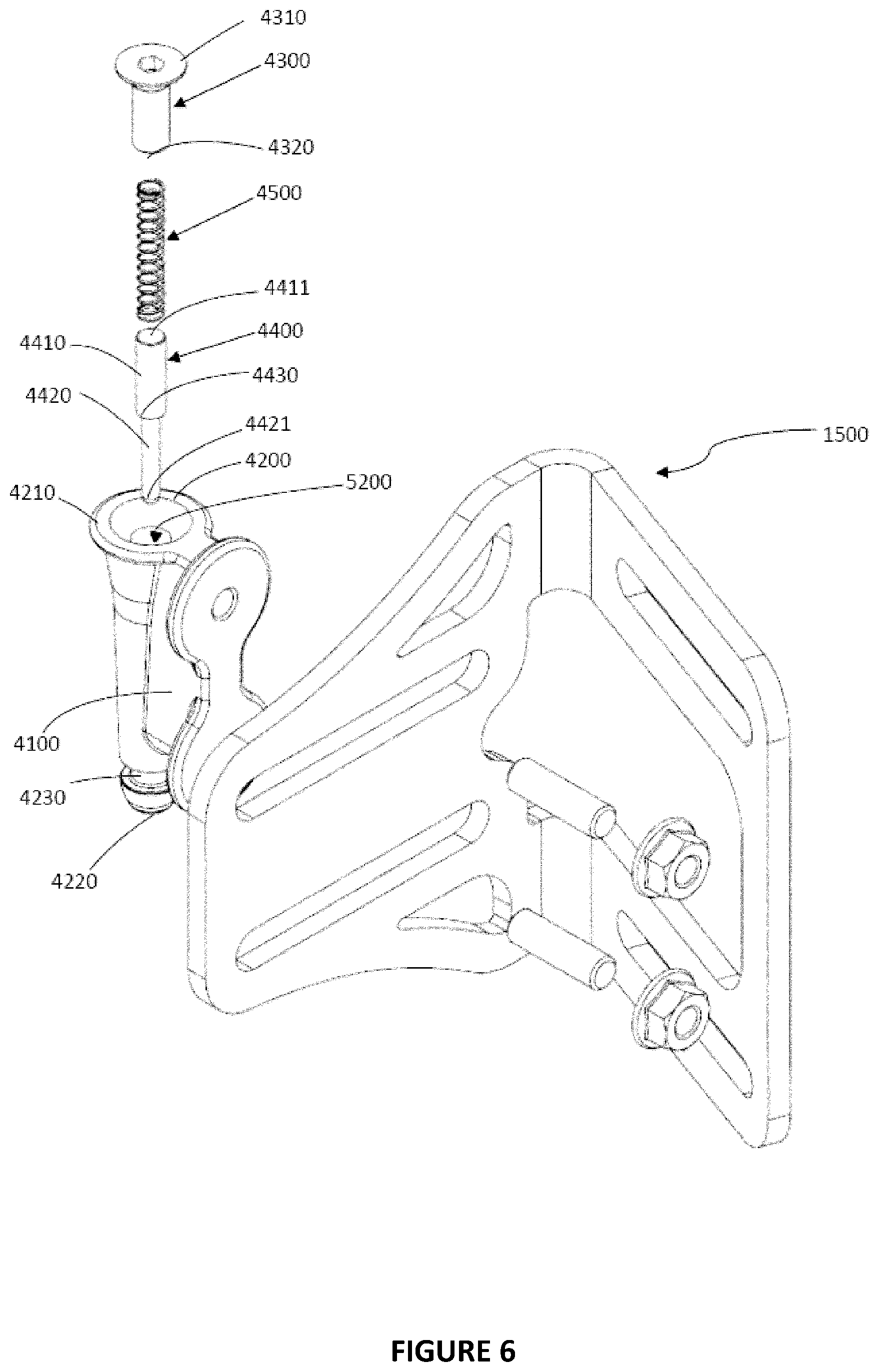 Patent US12569384 Figure 6 – Mounting system