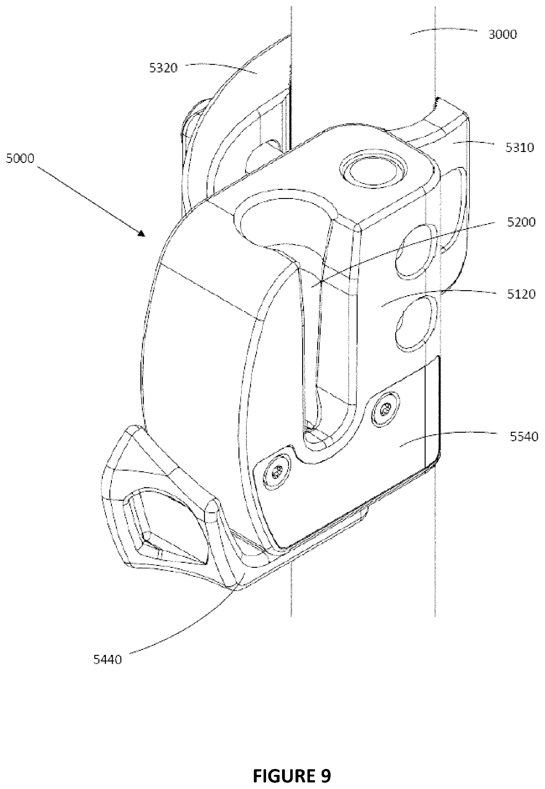 Patent US12569384 Figure 10 – Mounting system