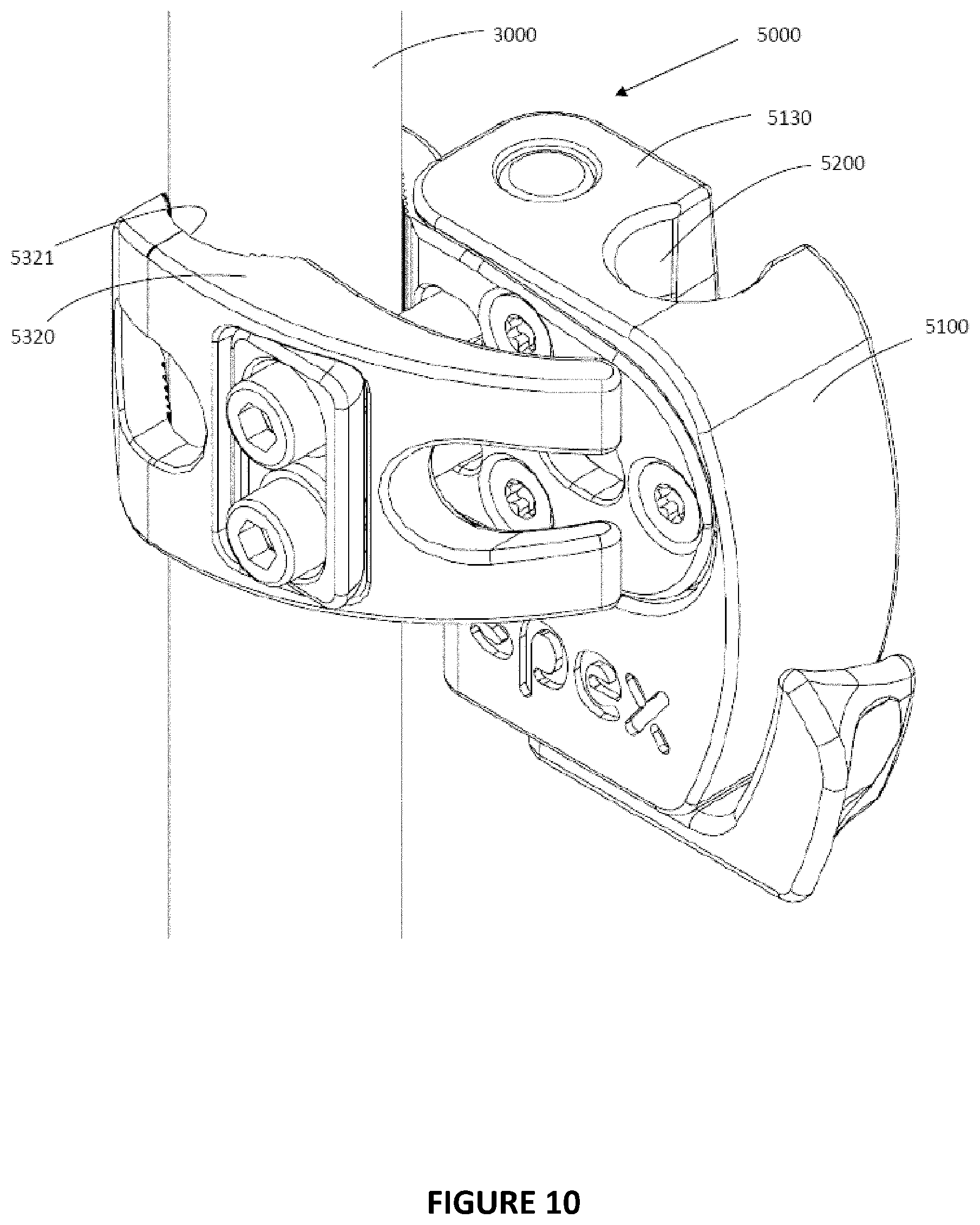 Patent US12569384 Figure 11 – Mounting system
