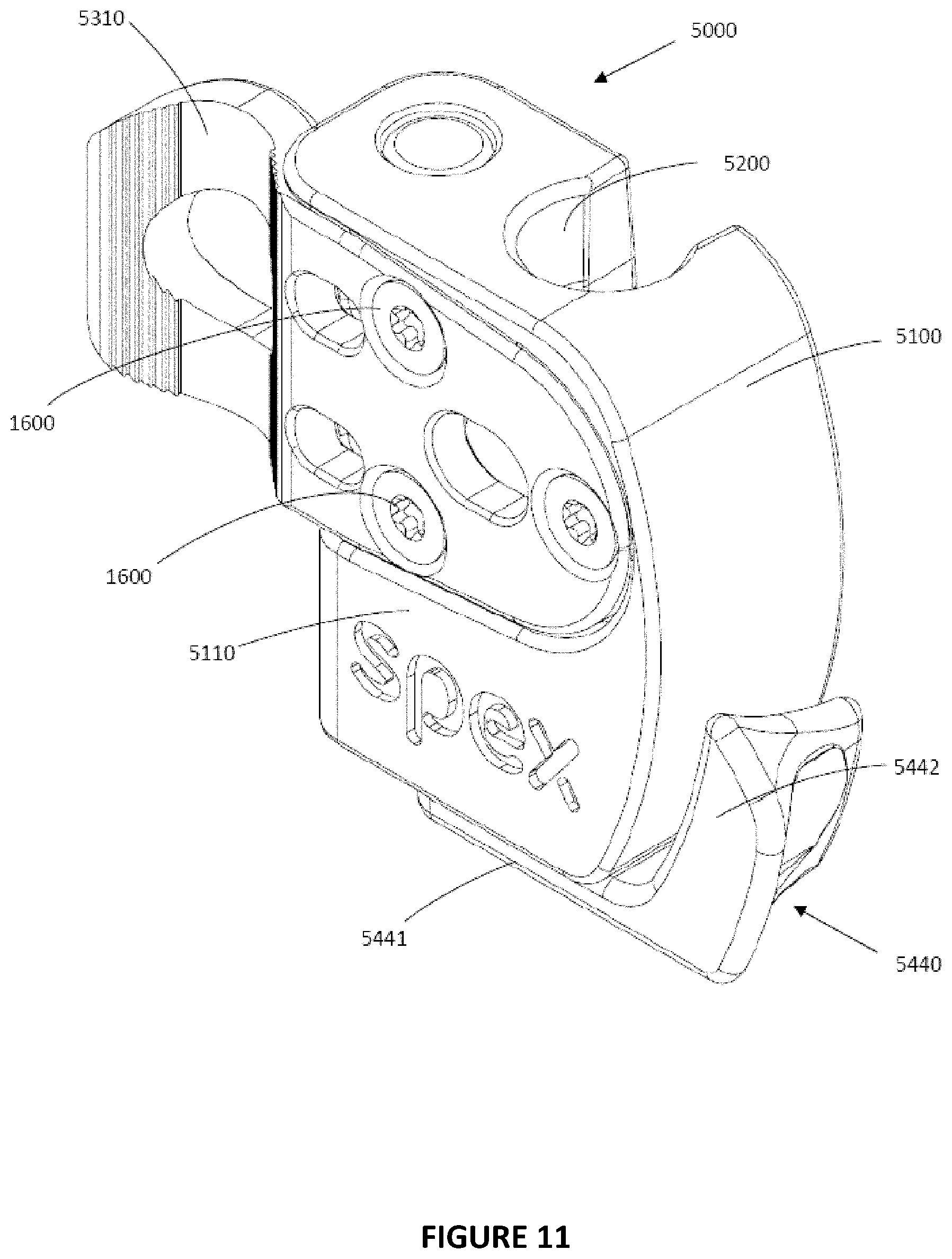 Patent US12569384 Figure 12 – Mounting system