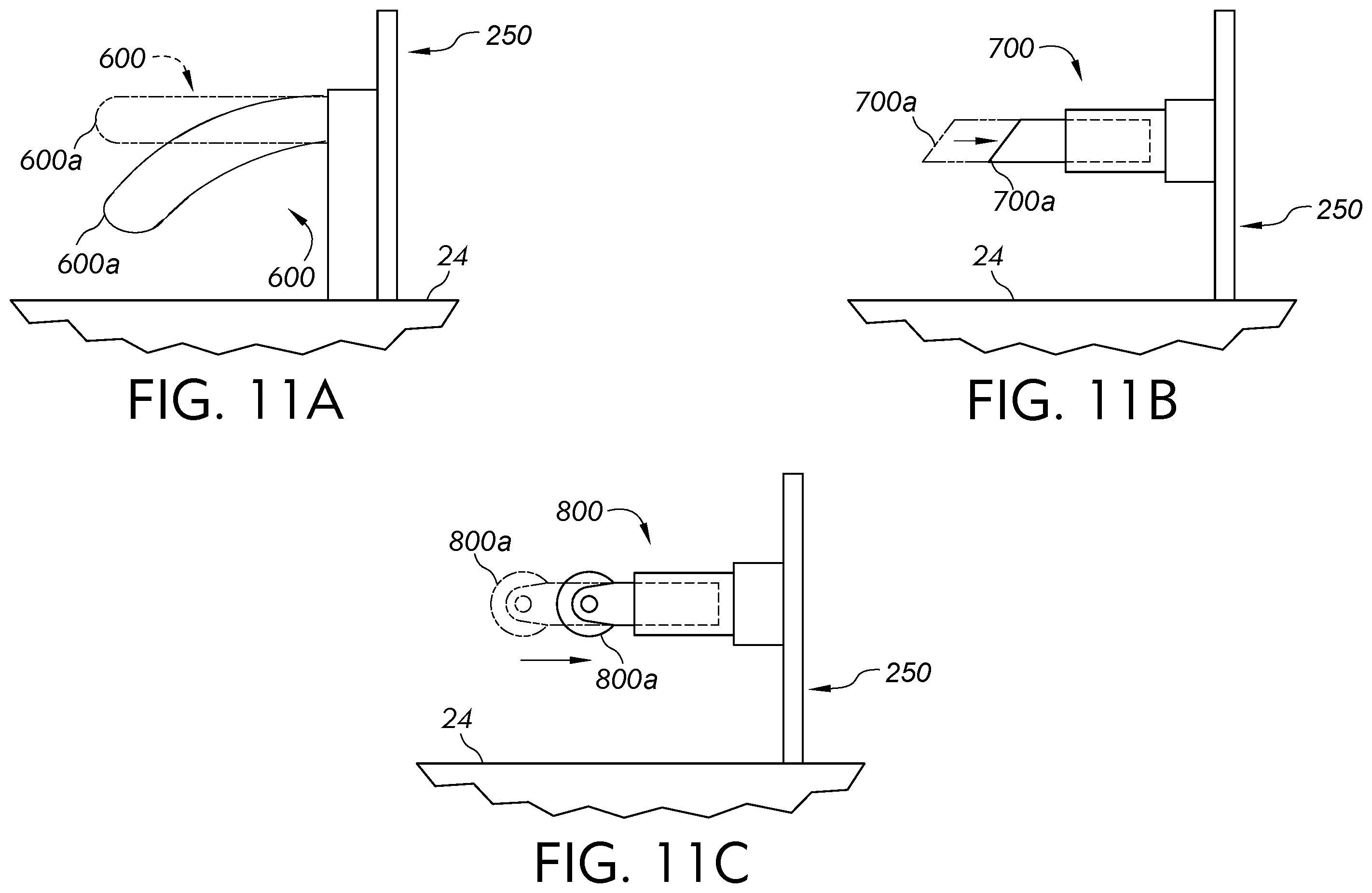 Patent US12569389 Figure 16 – Surgical table cladding protection device