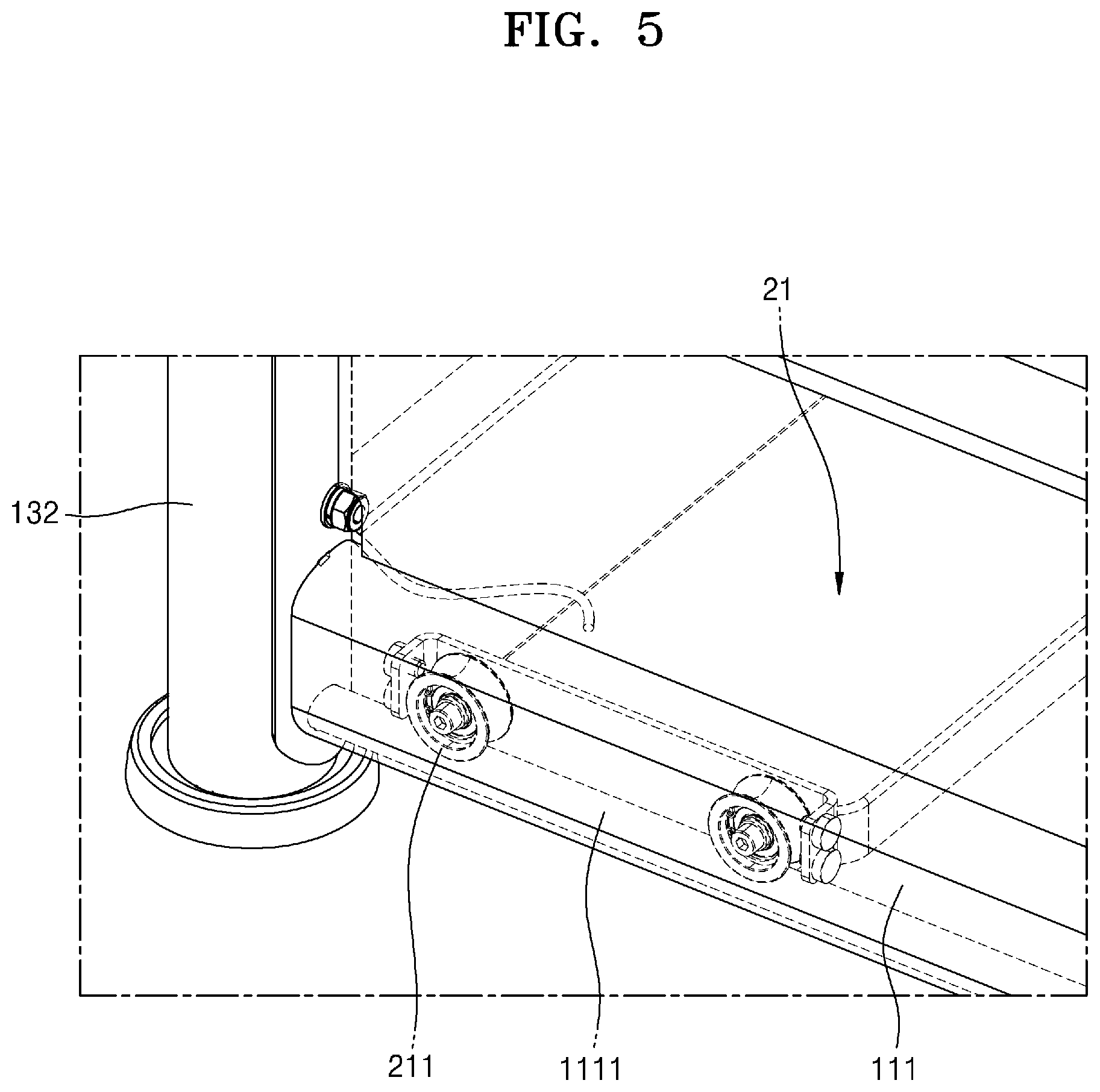 Patent US12569391 Figure 5 – Multi-function stretching apparatus