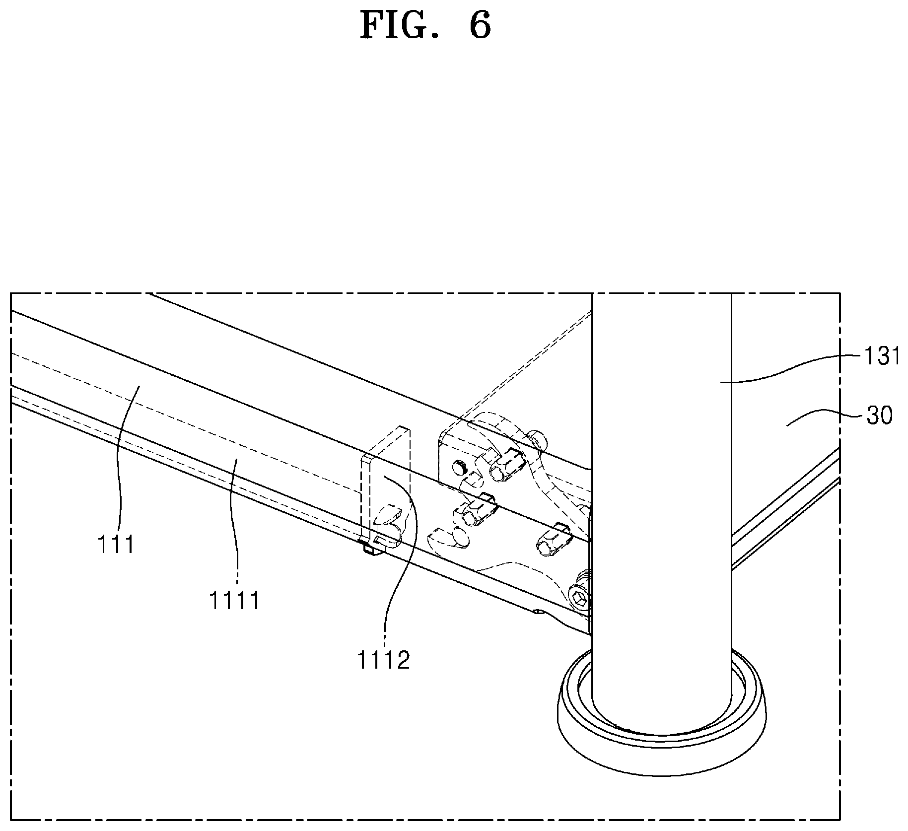 Patent US12569391 Figure 6 – Multi-function stretching apparatus