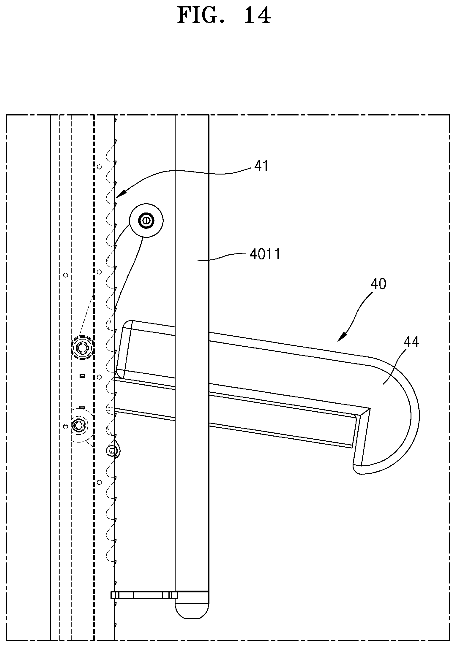 Patent US12569391 Figure 14 – Multi-function stretching apparatus