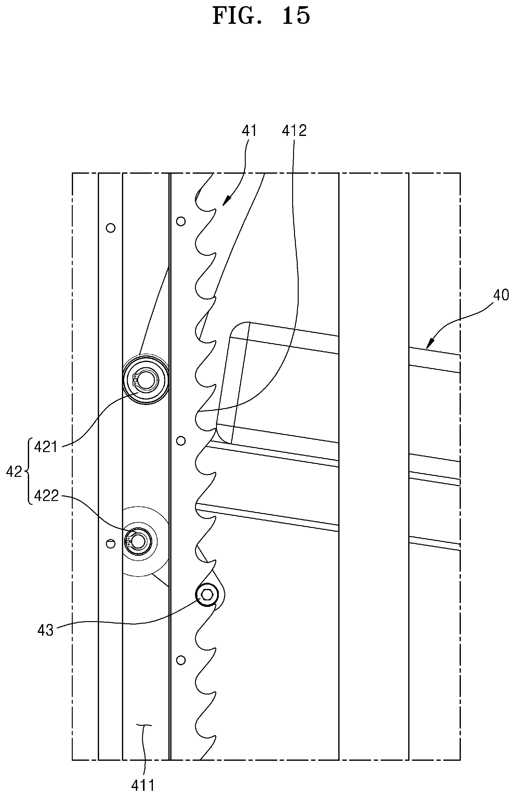 Patent US12569391 Figure 15 – Multi-function stretching apparatus