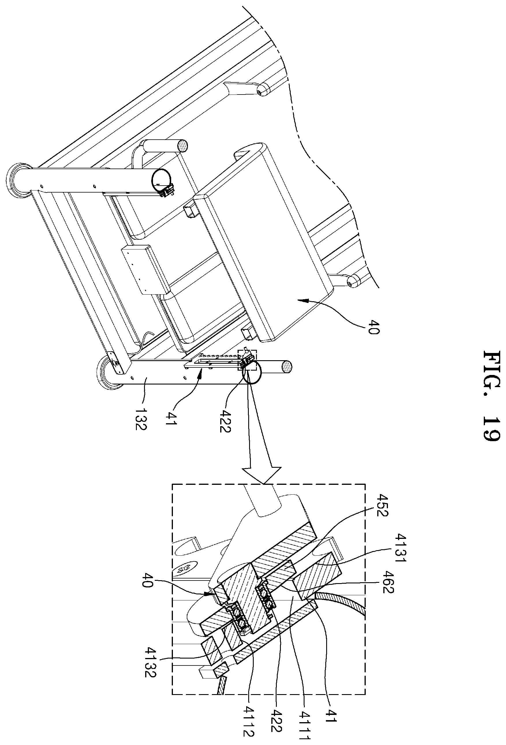 Patent US12569391 Figure 19 – Multi-function stretching apparatus