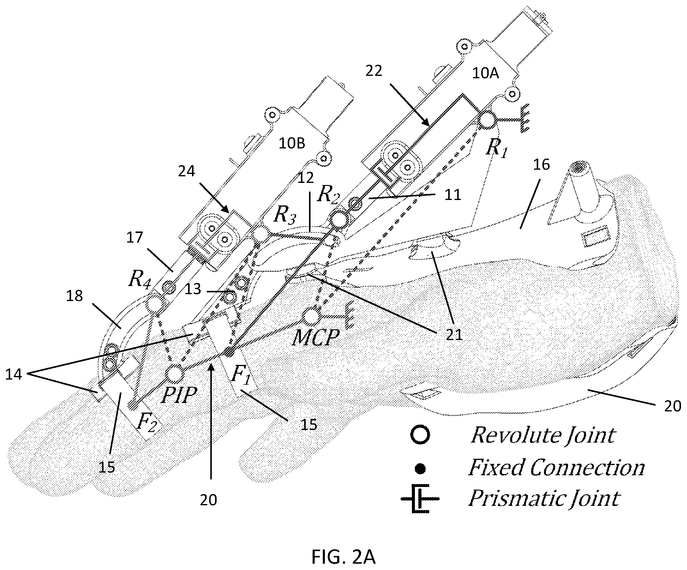 Patent US12569392 Figure 2 – Intelligent hand exoskeleton with grasping assistance