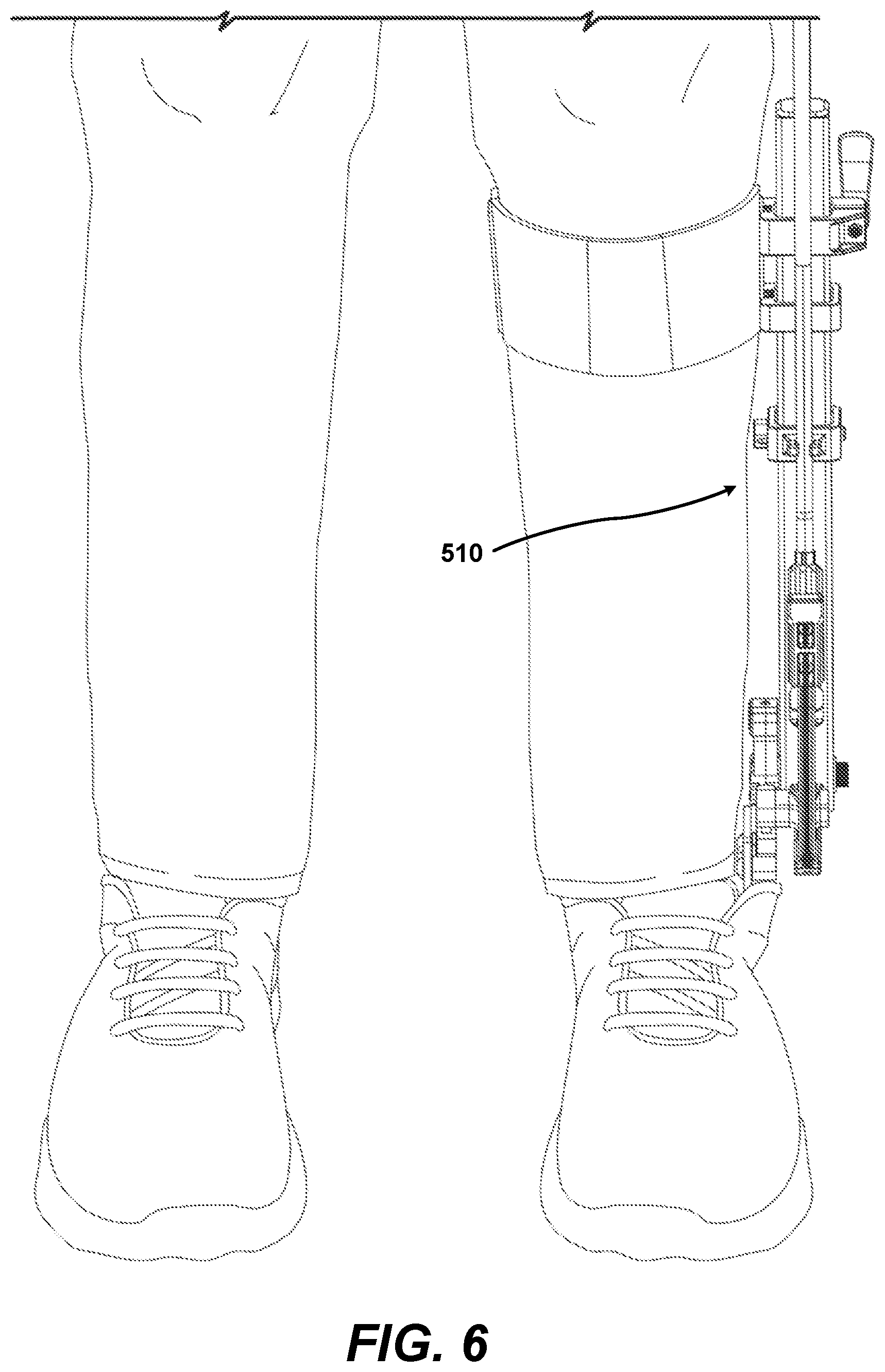 Patent US12569393 Figure 6 – Cable-actuated, kinetically-balanced, parallel torque transfer exoskeleton joint actuator with or without strain sensing