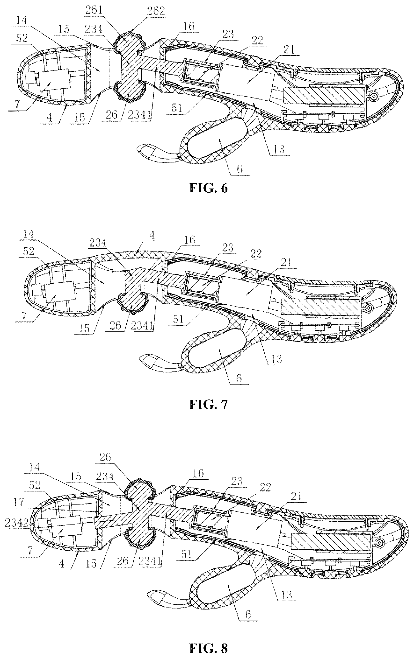 Patent US12569395 Figure 3 – Peristaltic massager